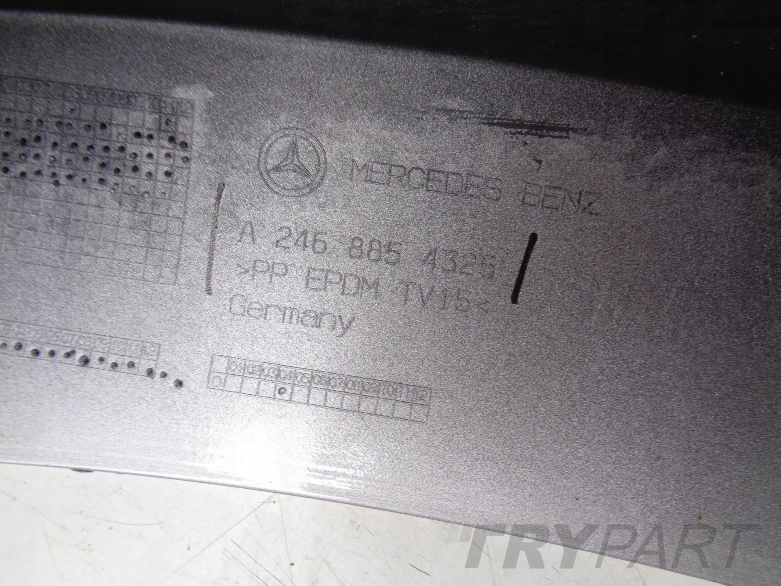 FRONT BUMPER MERCEDES B-CLASS W246 14- FACELIFT NO. 34777