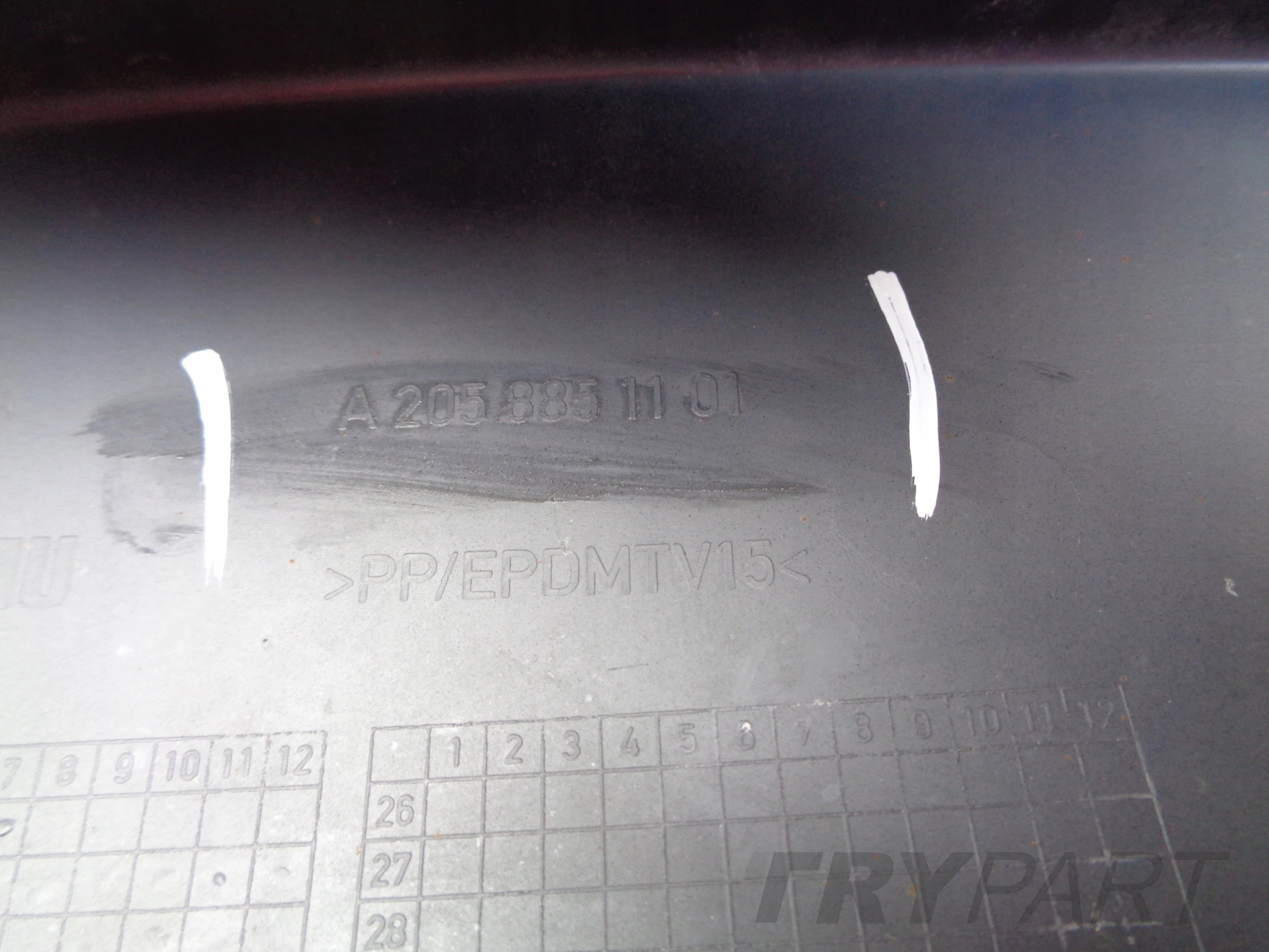 FRONT BUMPER MERCEDES C-CLASS W205 18- LIFT NO. 48648