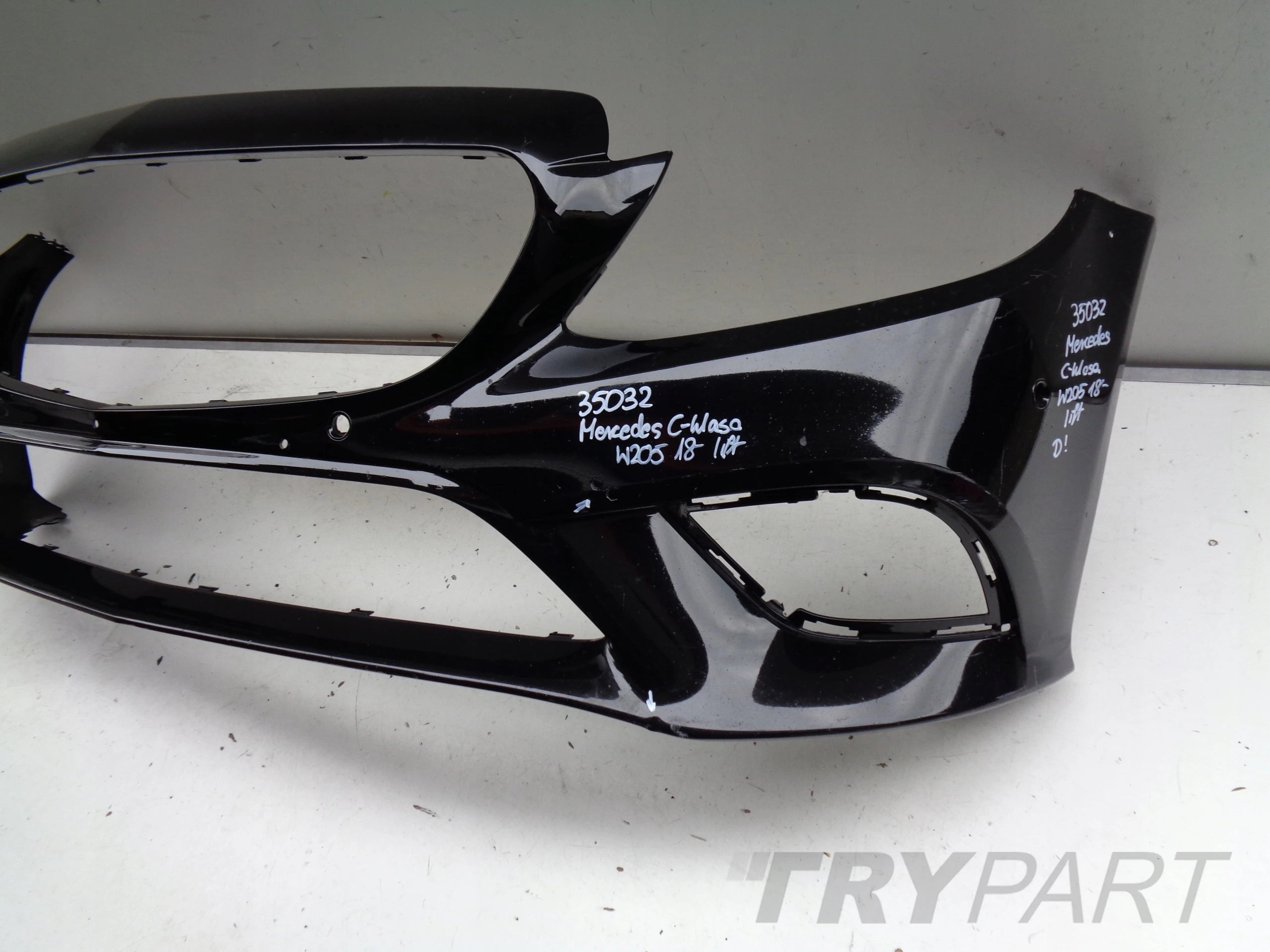 FRONT BUMPER MERCEDES C-CLASS W205 18- LIFT
