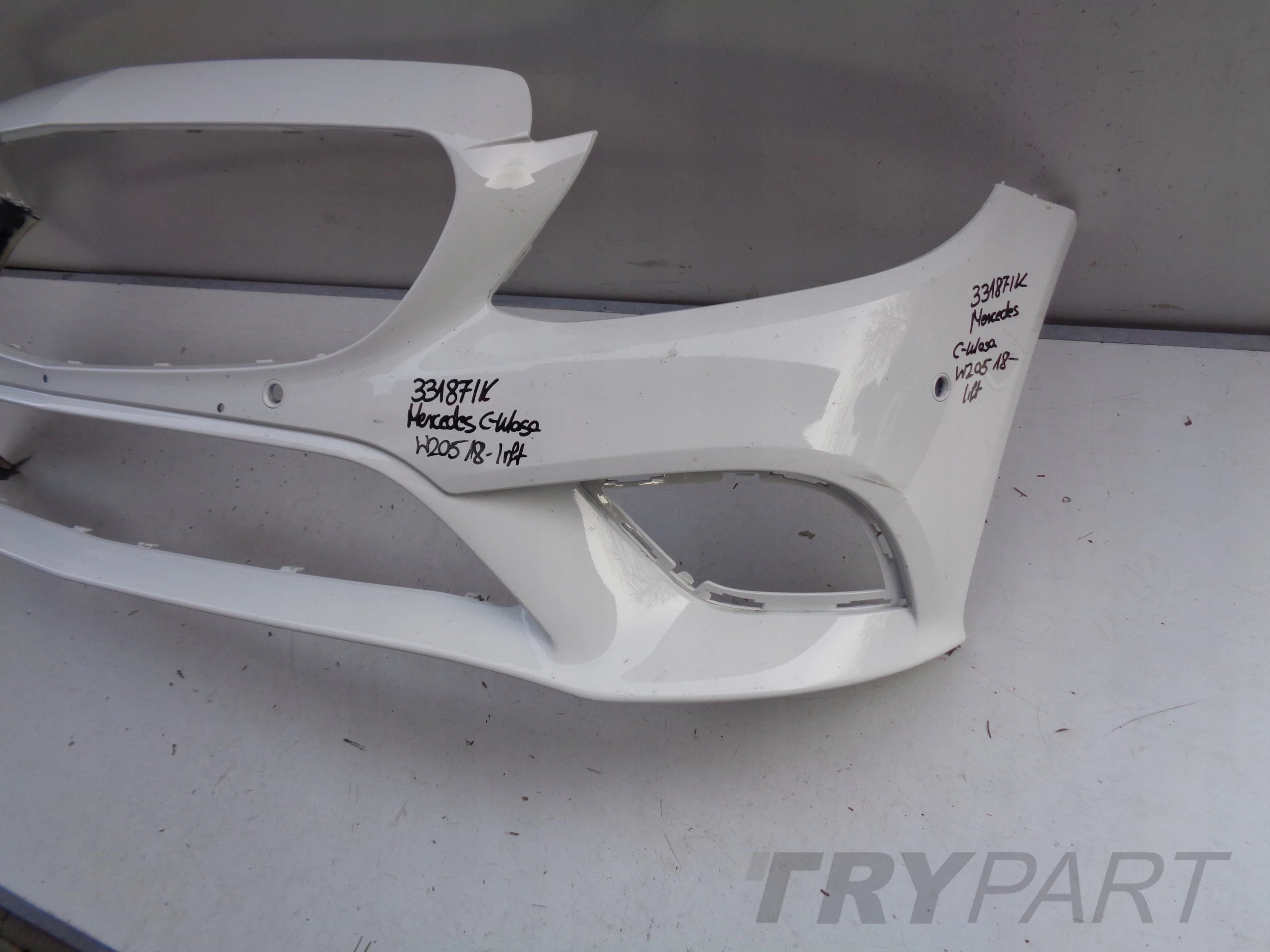 FRONT BUMPER MERCEDES C-CLASS W205 18- LIFT