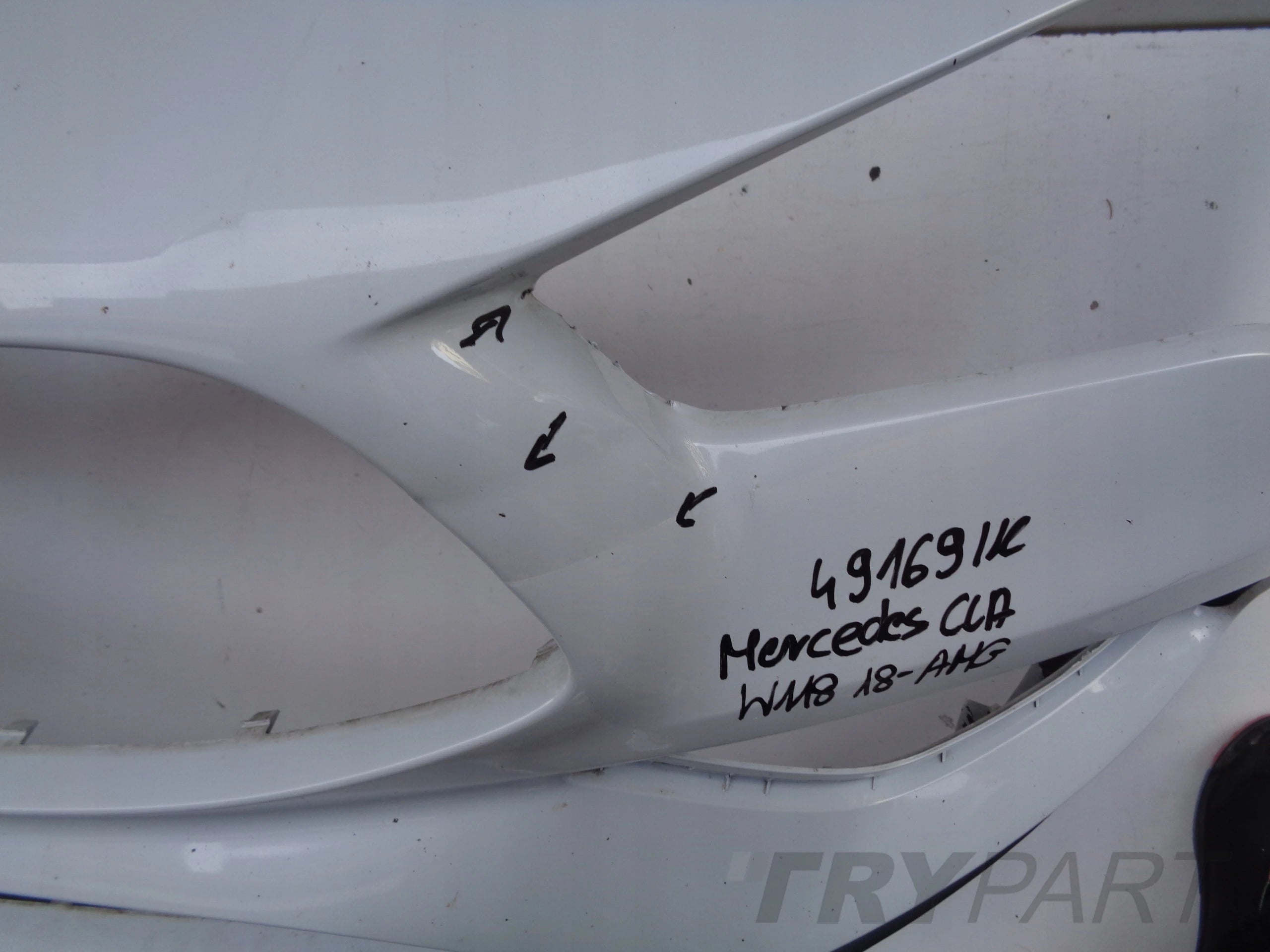 FRONT BUMPER MERCEDES CLA W118 18- AMG NO. 49169