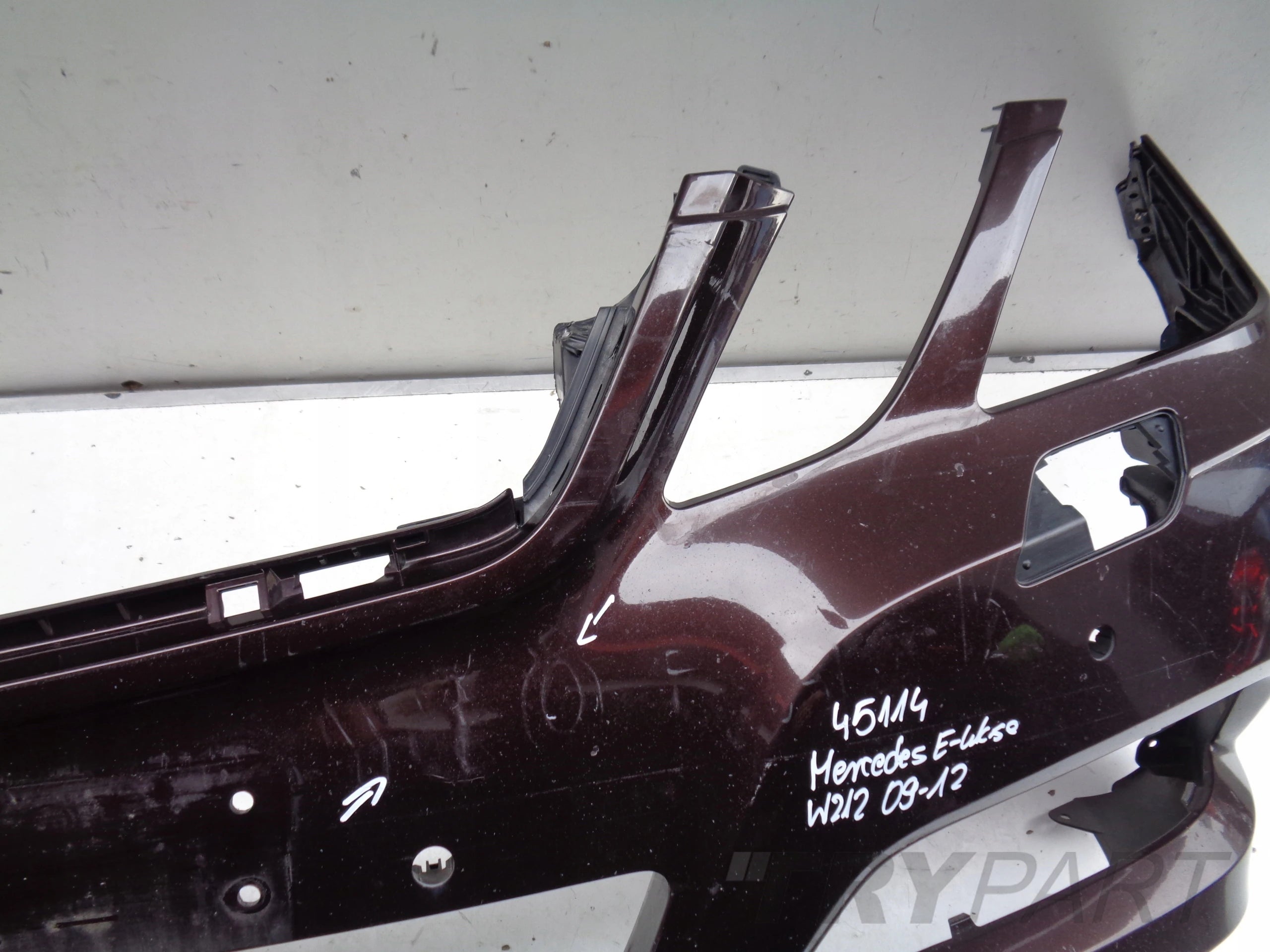 FRONT BUMPER MERCEDES E-CLASS W212 09-12 NO. 45114