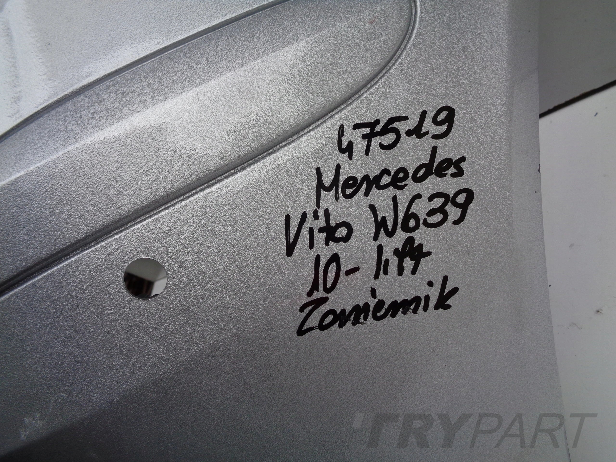 FRONT BUMPER MERCEDES VITO W639 10- LIFT NO. 47519