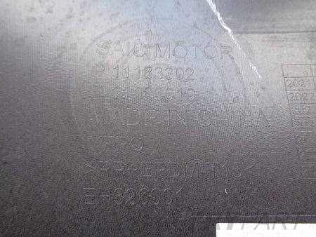FRONT BUMPER MG 4 MG4 22- NO. 48622
