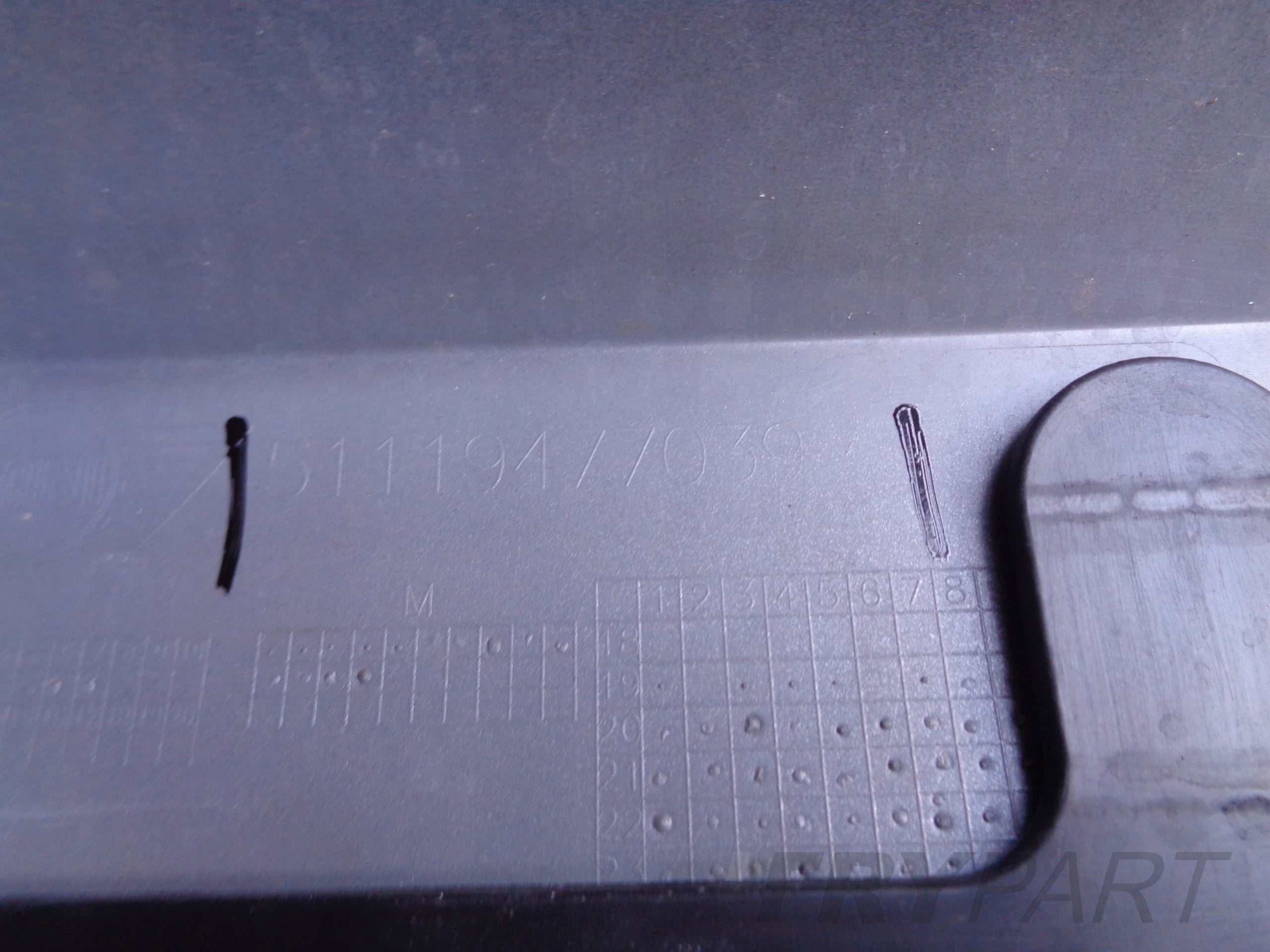 FRONT BUMPER MINI COUNTRYMAN F60 LIFT NO. 50895
