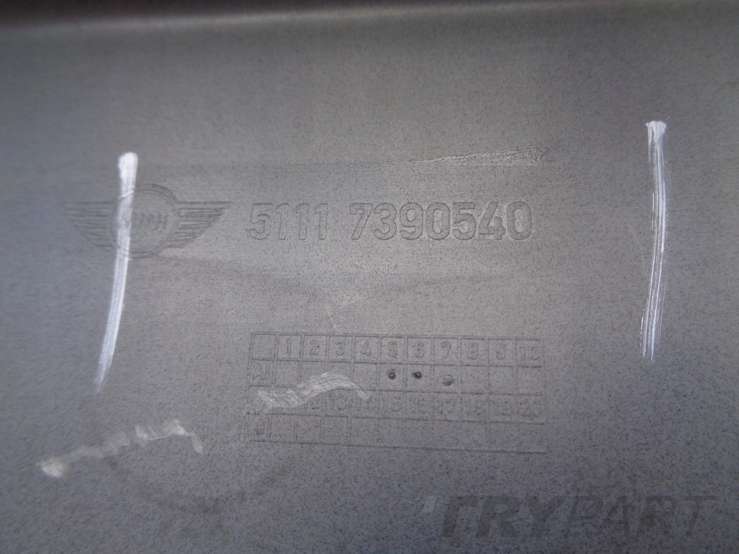 FRONT BUMPER MINI COUNTRYMAN S JCW F60 16- NO. 48641