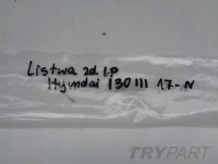 FRONT BUMPER MOLDING LOWER LEFT HYUNDAI I30 N III 17-