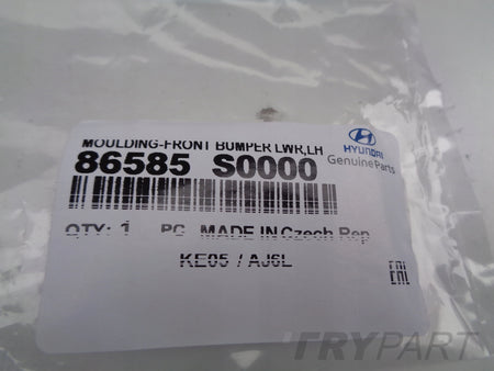 FRONT BUMPER MOLDING LOWER LEFT HYUNDAI I30 N III 17-