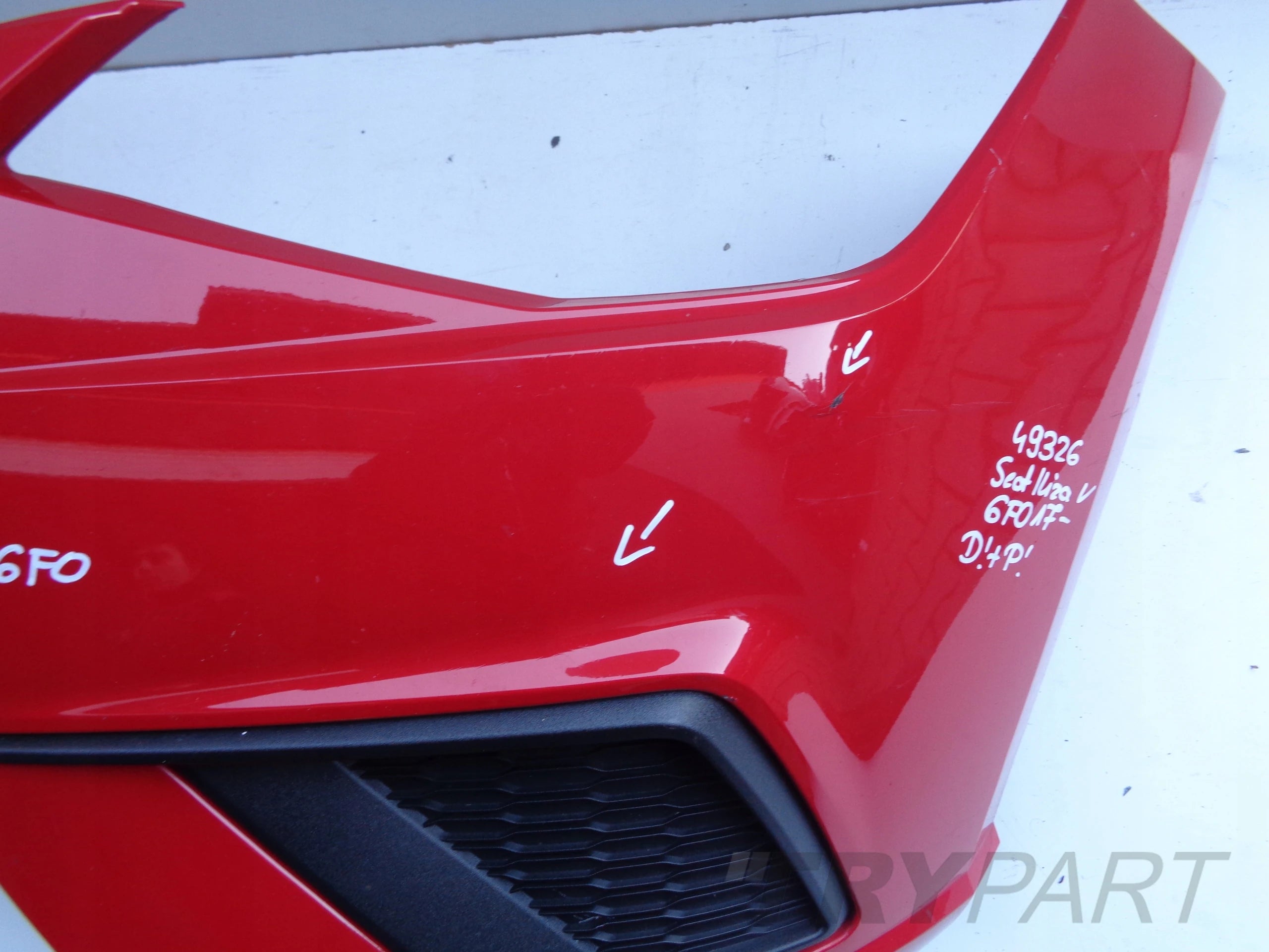 FRONT BUMPER SEAT IBIZA V 6F 6F0 17- NO. 49326