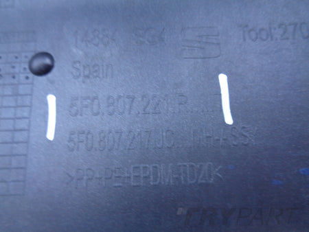FRONT BUMPER SEAT LEON III 3 5F 5F0 17- FACELIFT NO. 45607