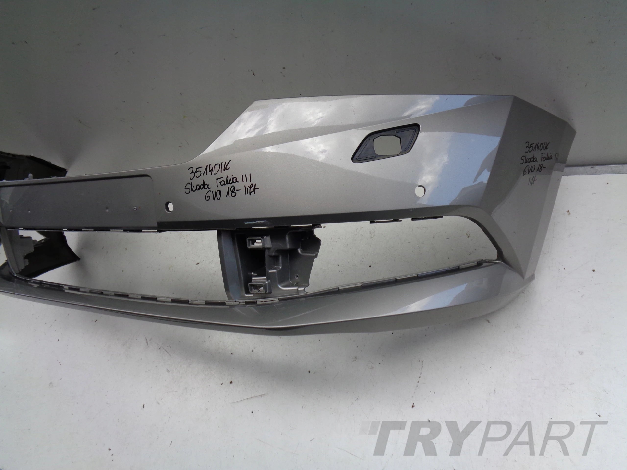 FRONT BUMPER SKODA FABIA III 6V 18- FACELIFT NO. 35140