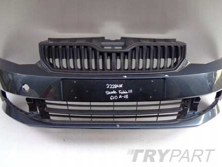 FRONT BUMPER SKODA FABIA III 6V 6V0 14-17 22284