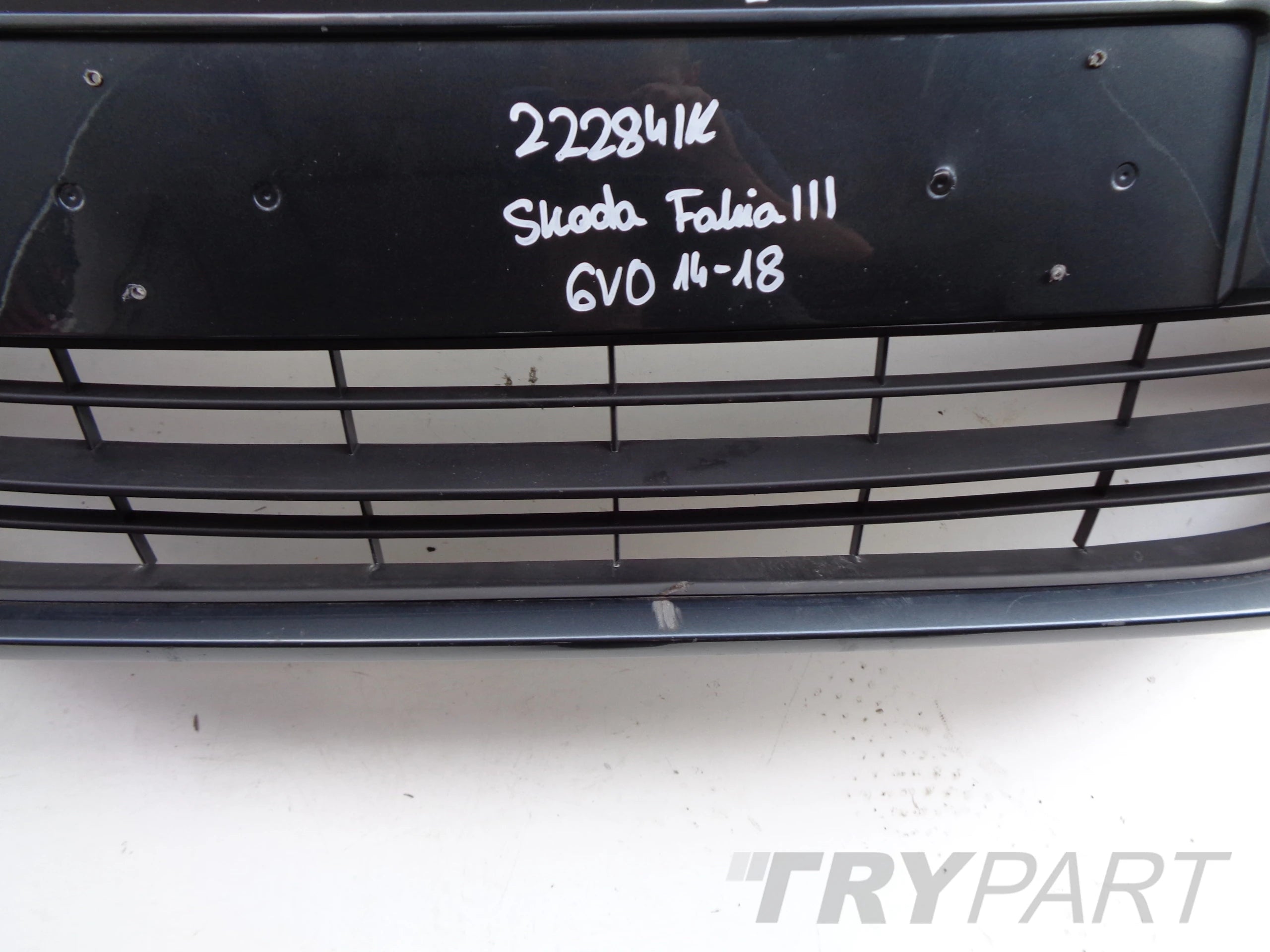 FRONT BUMPER SKODA FABIA III 6V 6V0 14-17 22284