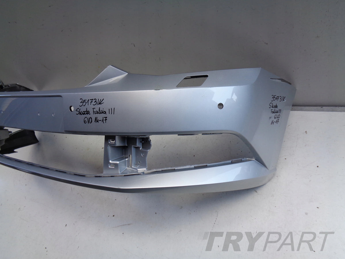 FRONT BUMPER SKODA FABIA III 6V 6V0 14-17 NO. 35173