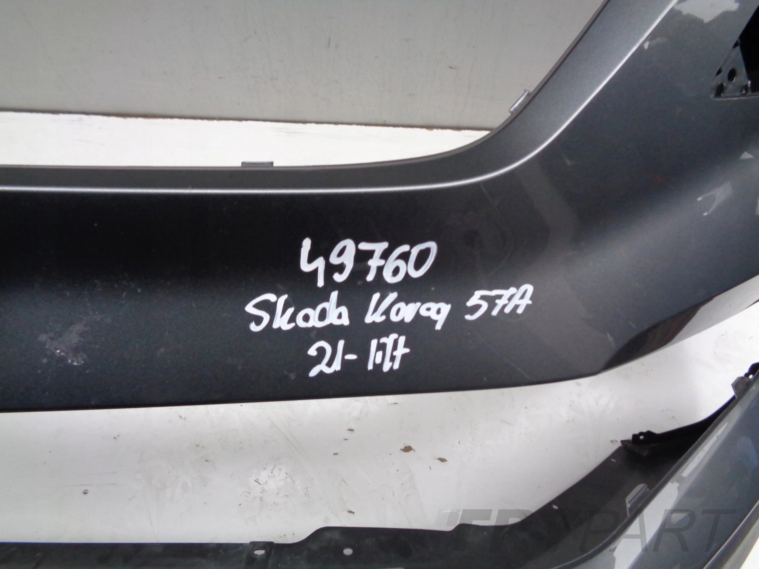 FRONT BUMPER SKODA KAROQ 57A 21- FACELIFT NO. 49760