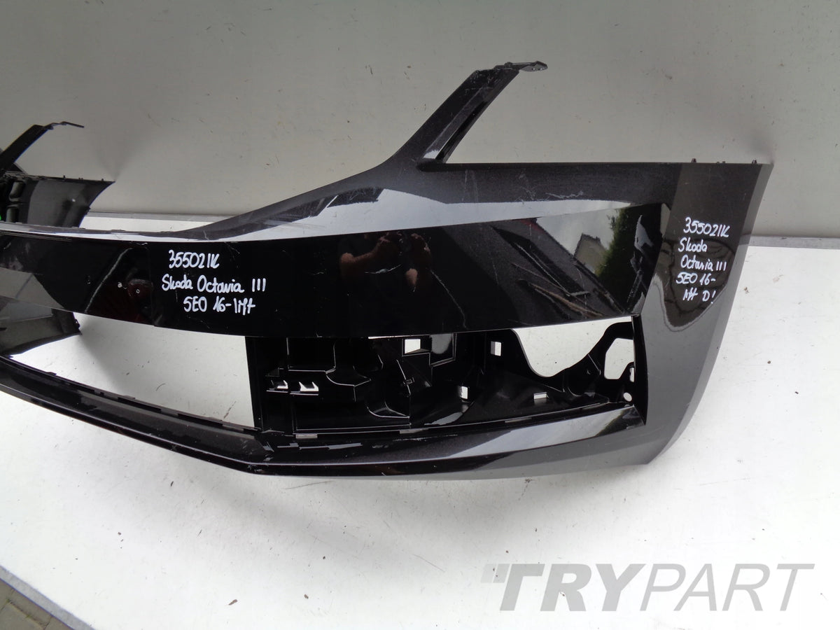 FRONT BUMPER SKODA OCTAVIA III 3 5E 16- FACELIFT NO. 35502