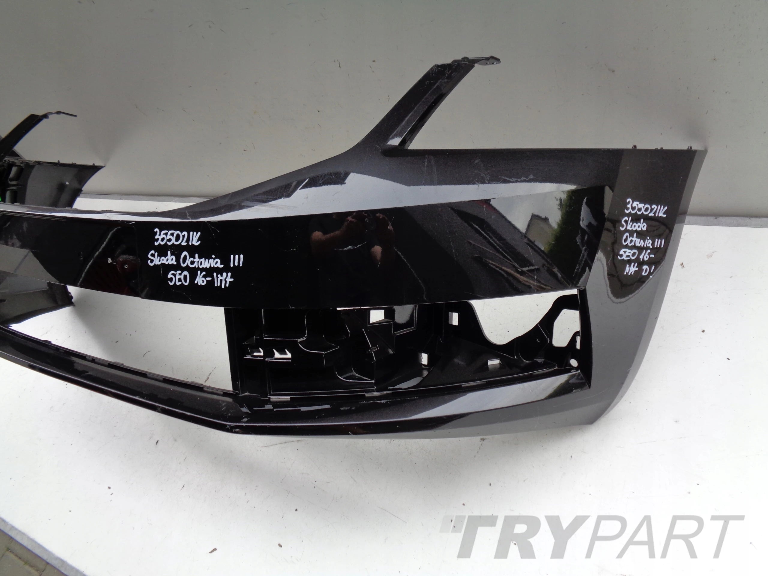 FRONT BUMPER SKODA OCTAVIA III 3 5E 16- FACELIFT NO. 35502