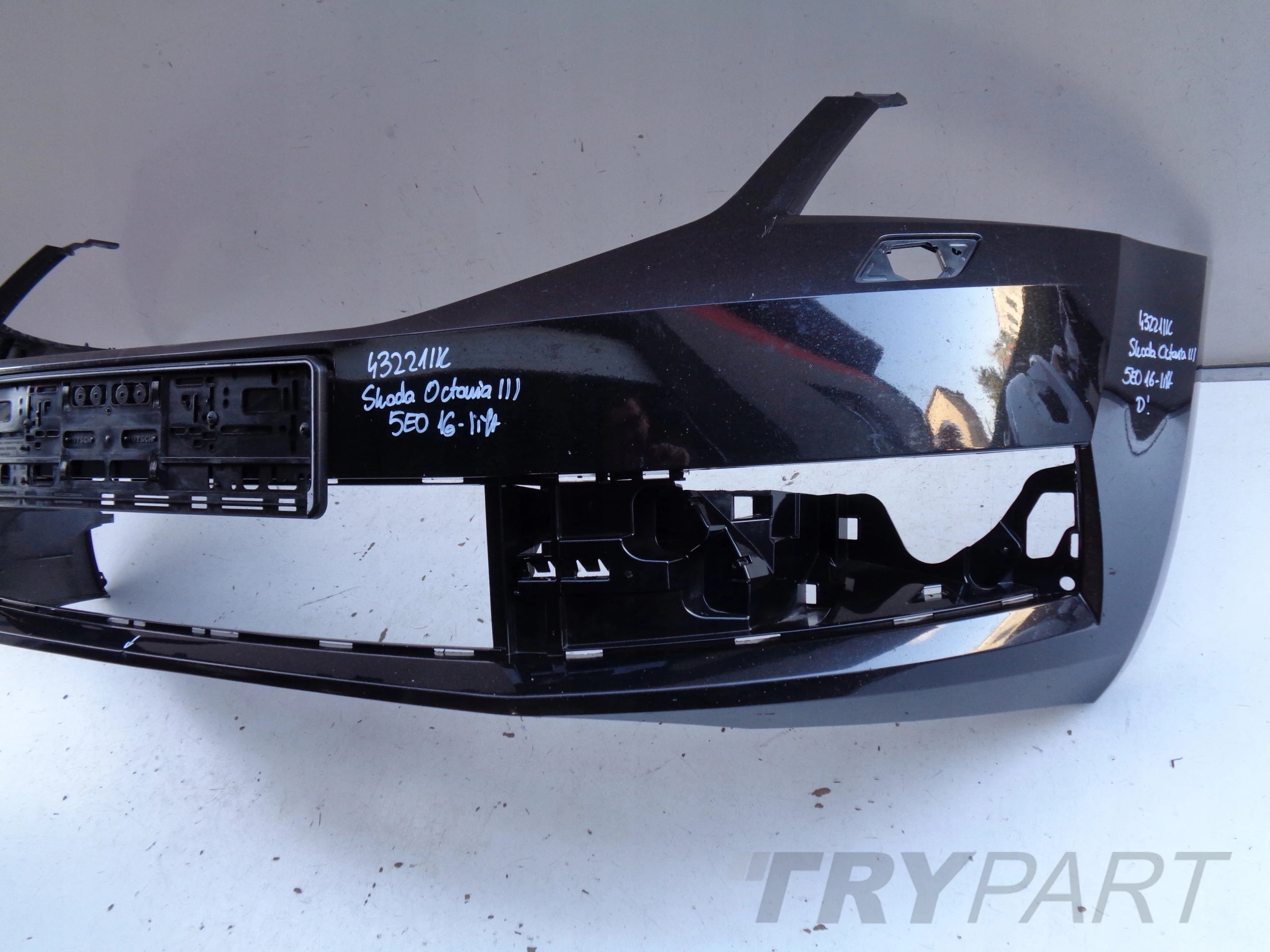 FRONT BUMPER SKODA OCTAVIA III 3 5E 5E0 16- FACELIFT NO. 43221