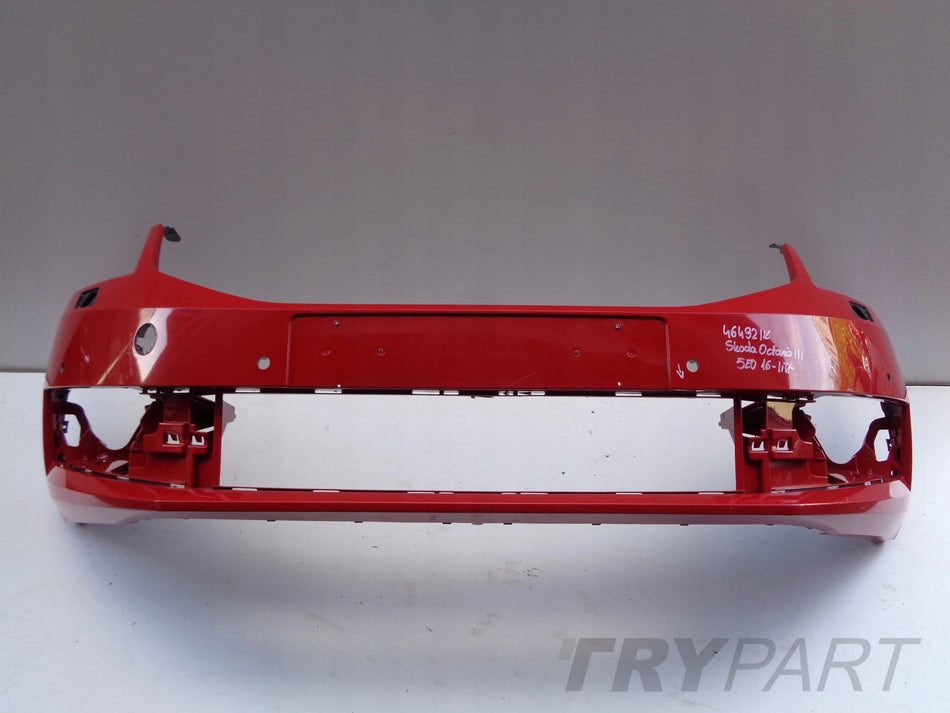 FRONT BUMPER SKODA OCTAVIA III 3 5E 5E0 16- FACELIFT NO. 46492