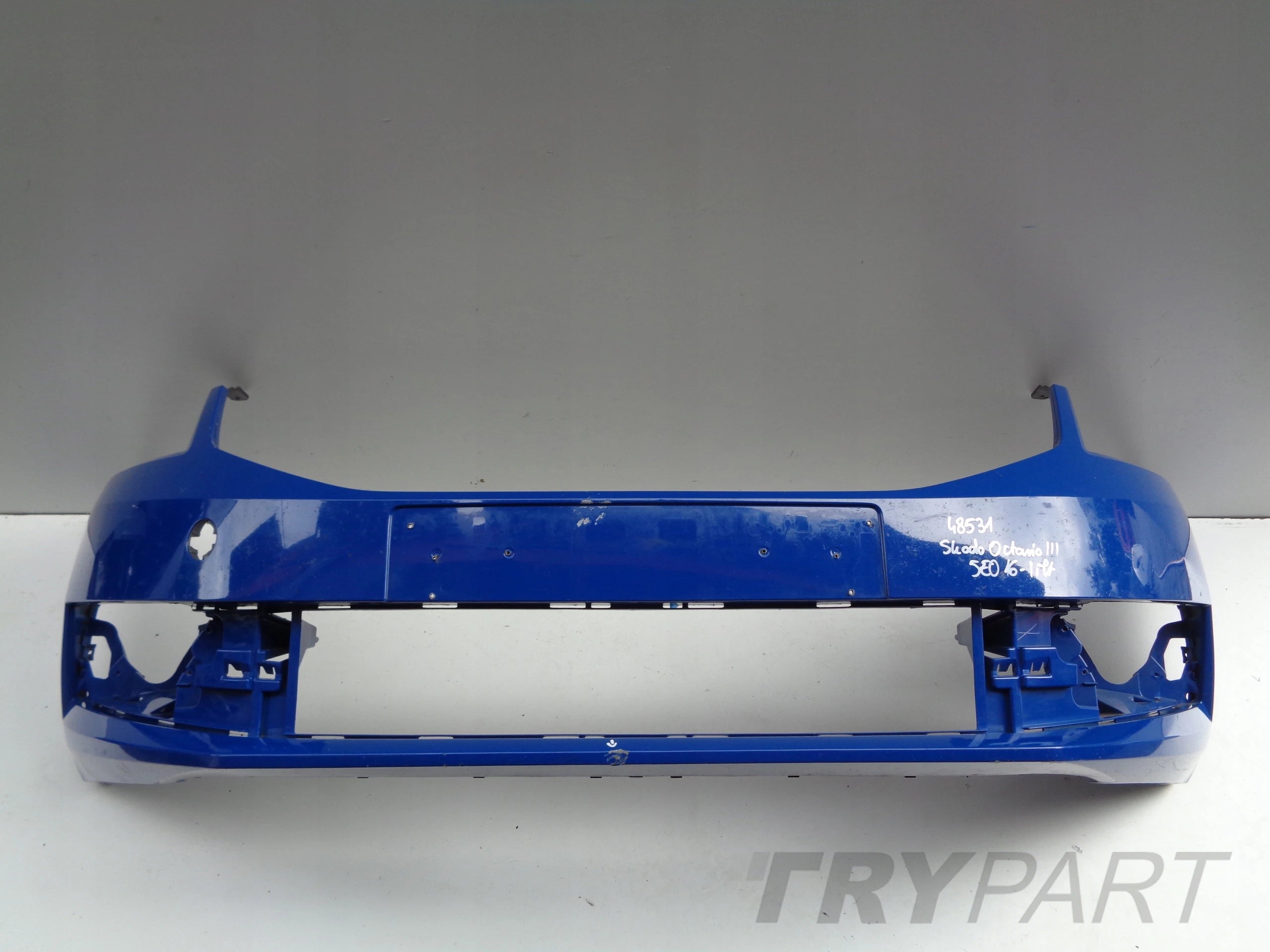FRONT BUMPER SKODA OCTAVIA III 3 5E 5E0 16- FACELIFT NO. 48531 WITHOUT HOLES
