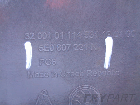 FRONT BUMPER SKODA OCTAVIA III 3 5E0 5E 16- FACELIFT NO. 38562