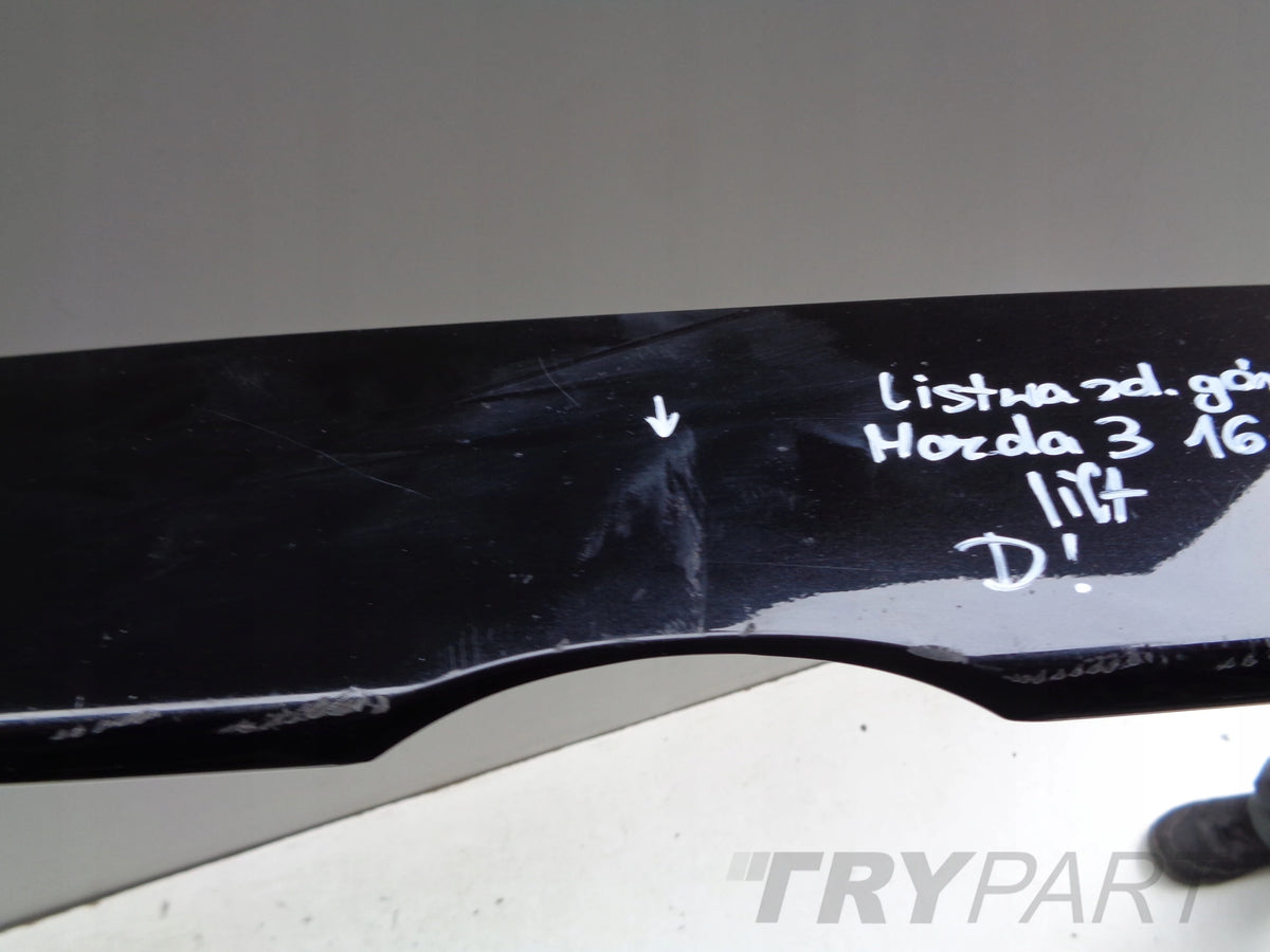 FRONT BUMPER UPPER TRIM GRILLE MAZDA 3 16- FACELIFT