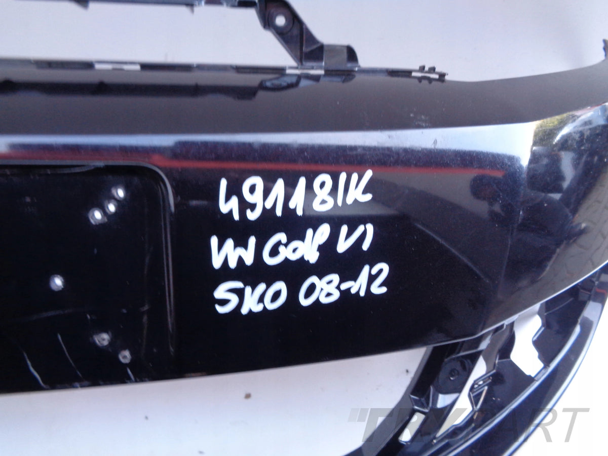 FRONT BUMPER VW GOLF VI 6 5K 5K0 08-12 NO. 49118 WITHOUT HOLES