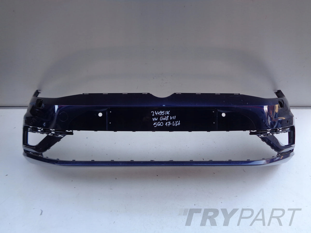 FRONT BUMPER VW GOLF VII 7 5G 17- FACELIFT NO. 24495