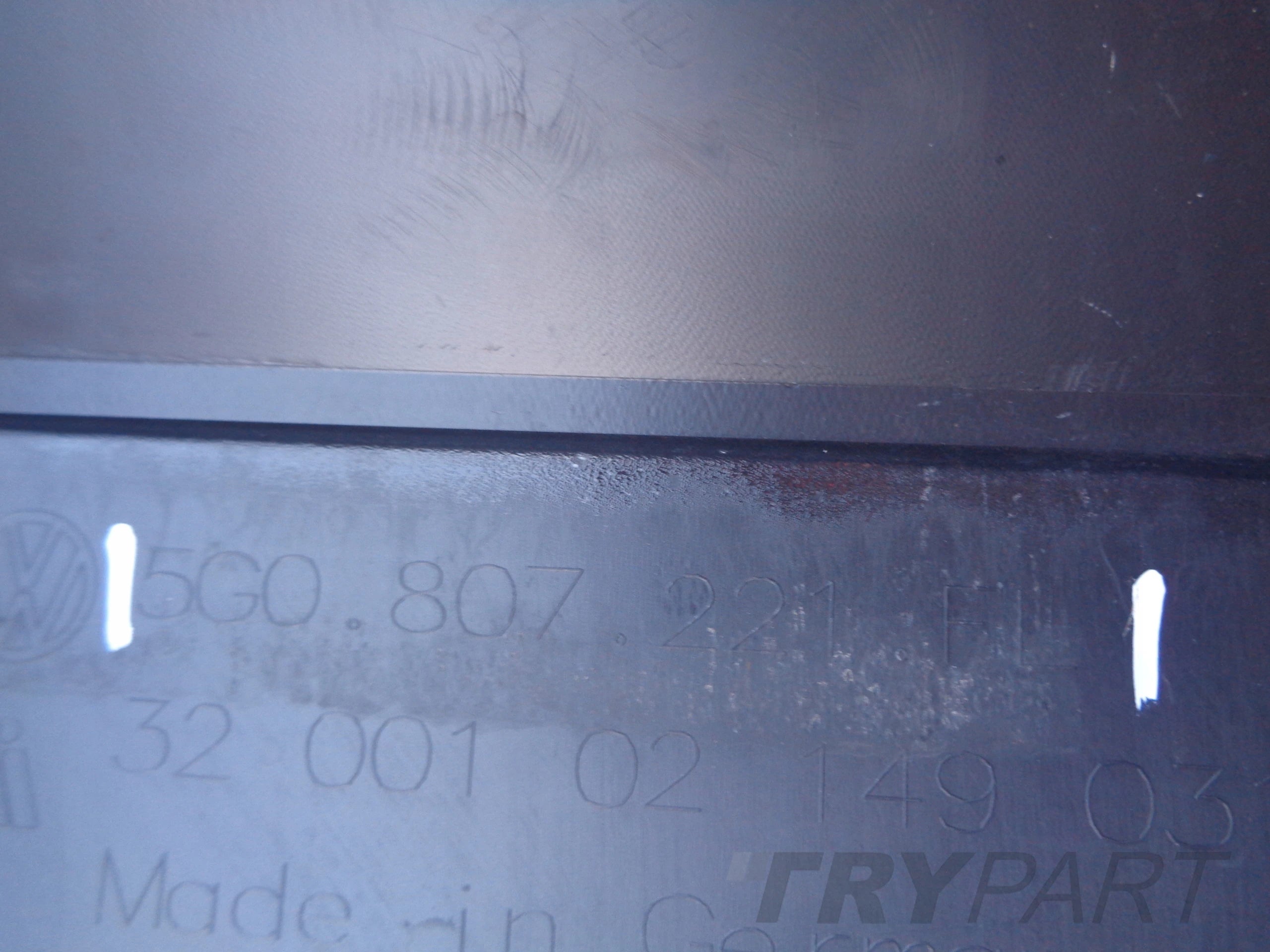 FRONT BUMPER VW GOLF VII 7 5G 17- FACELIFT NO. 24516