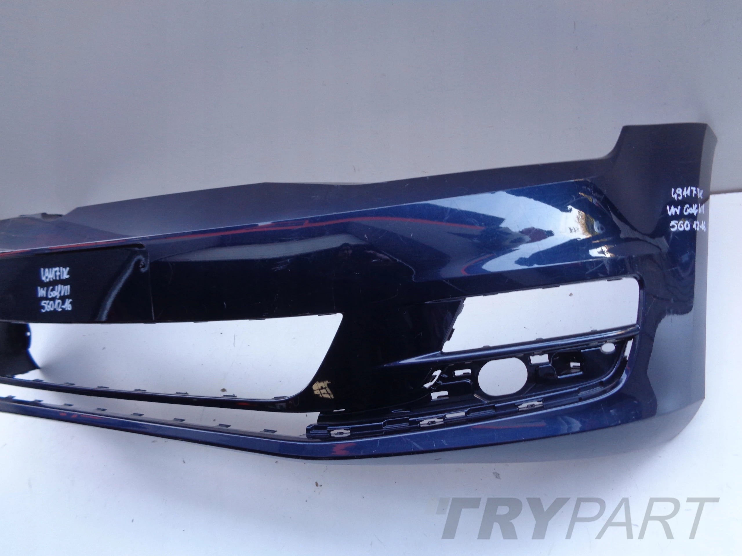 FRONT BUMPER VW GOLF VII 7 5G 5G0 12-16 NO. 49117 WITHOUT HOLES