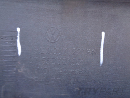 FRONT BUMPER VW GOLF VII 7 5G 5G0 12-16 NO. 51618 WITHOUT HOLES