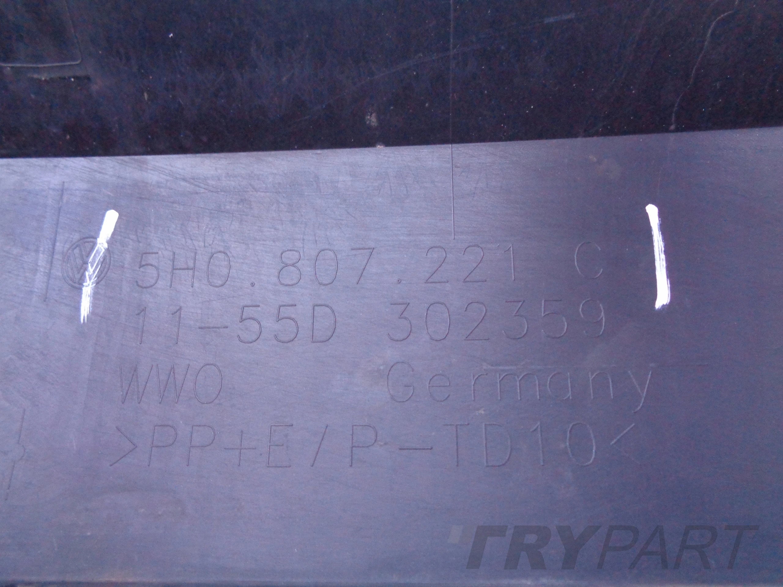 FRONT BUMPER VW GOLF VIII 8 5H 5H0 20- ALLTRACK NO. 49100