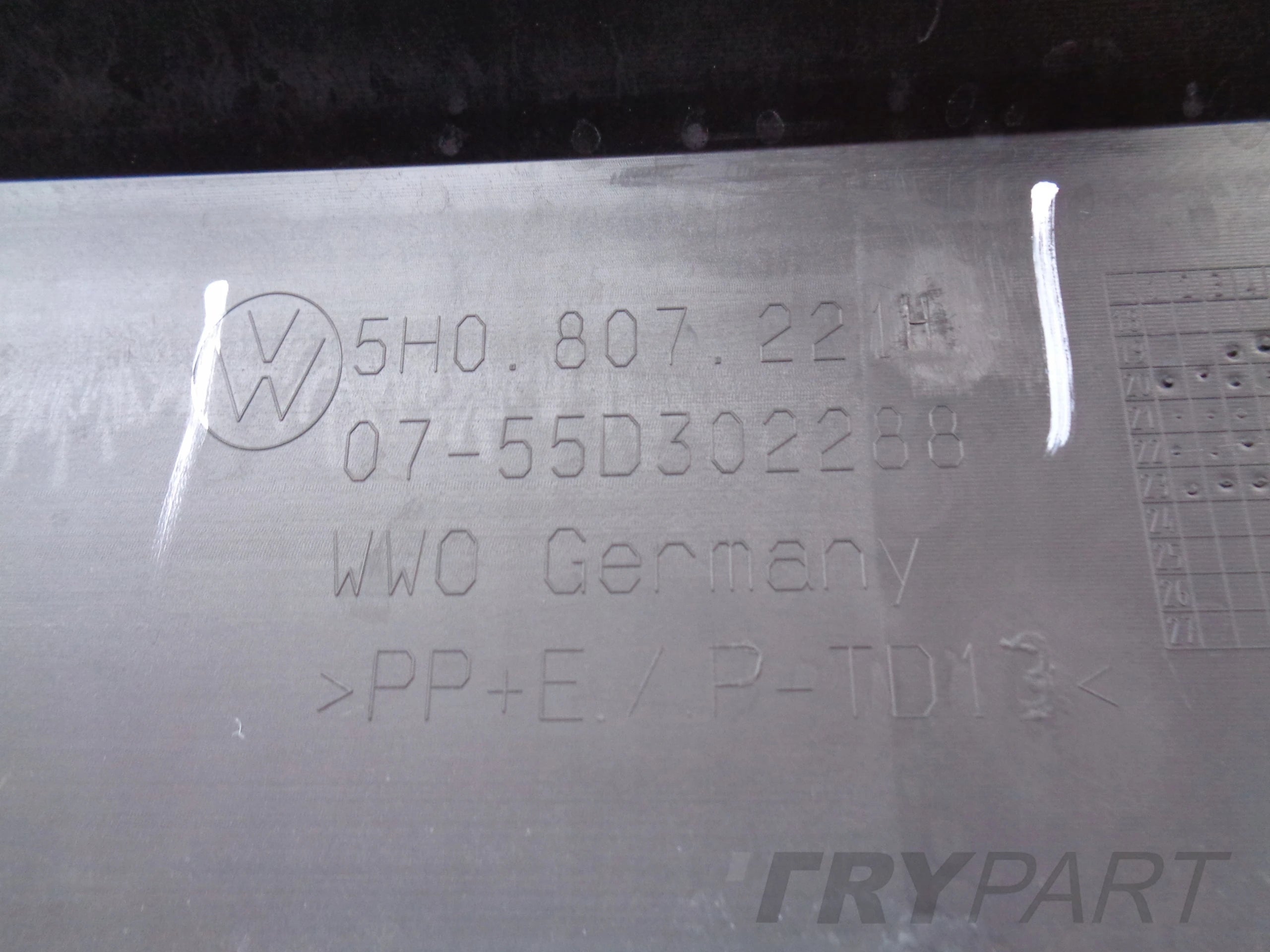 FRONT BUMPER VW GOLF VIII 8 5H 5H0 20- NO. 44093