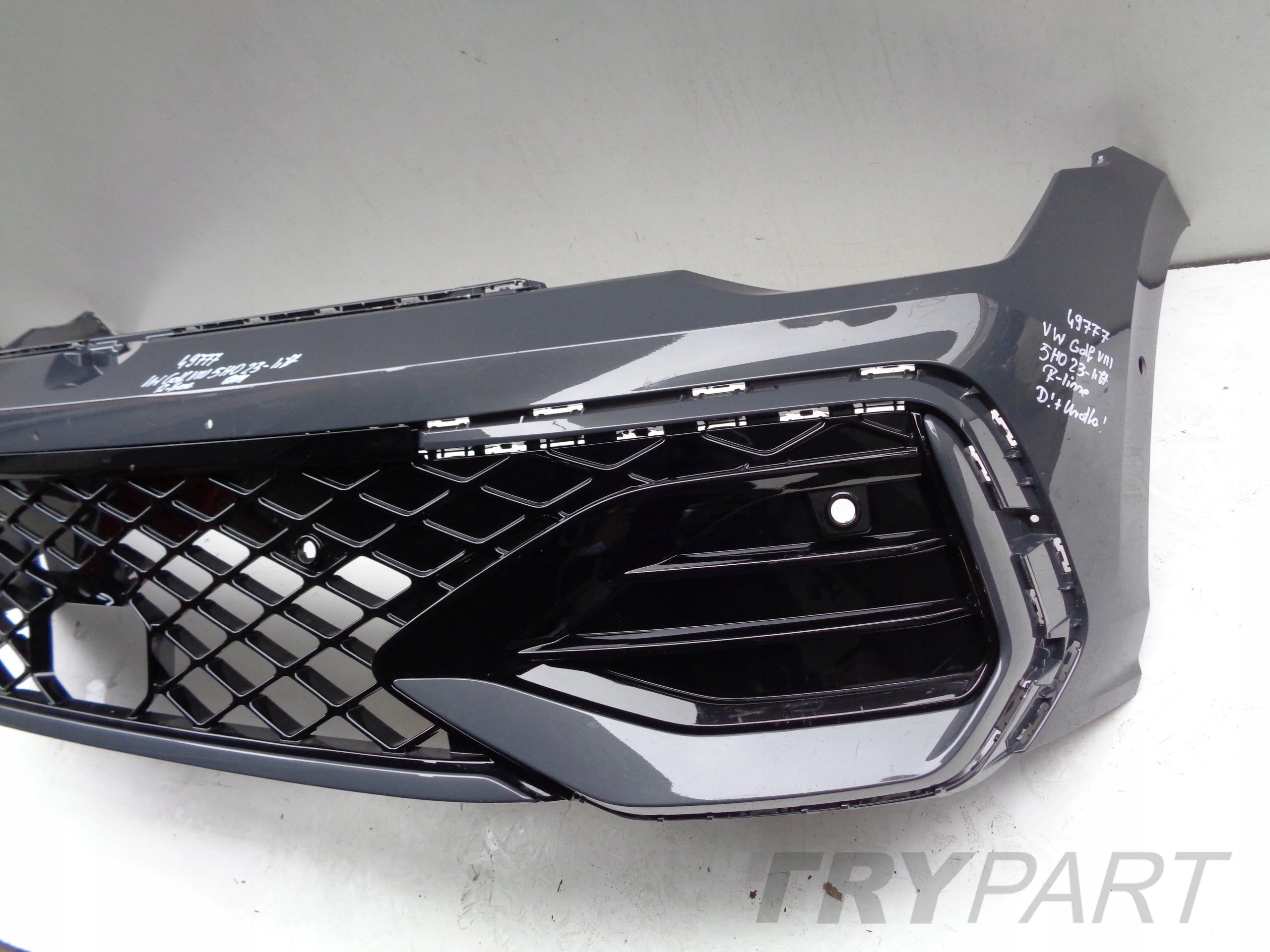 FRONT BUMPER VW GOLF VIII 8 5H 5H0 23 -LIFT R-LINE NO. 49777