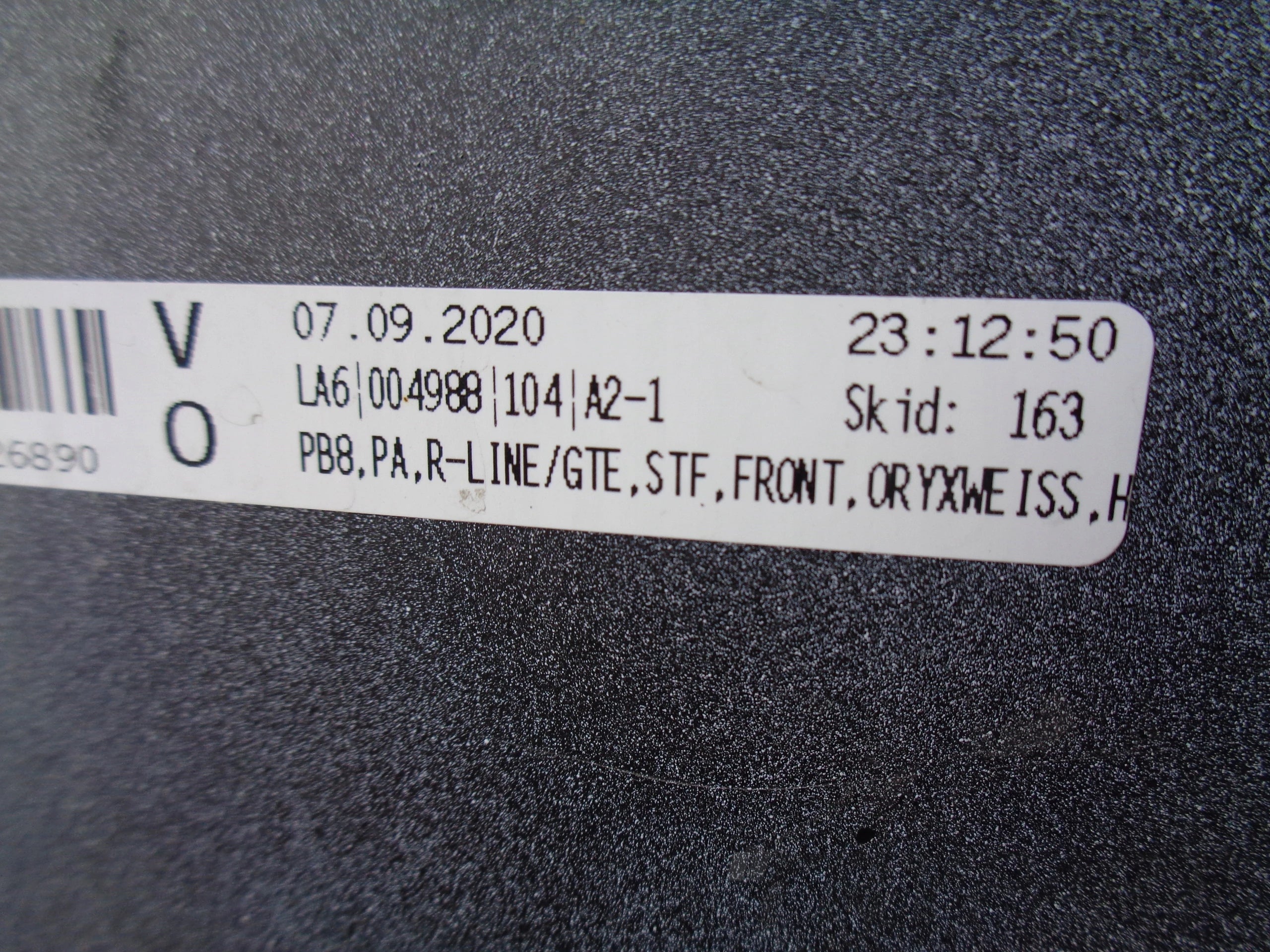 FRONT BUMPER VW PASSAT B8 3G 18 FACELIFT GTE R-LINE