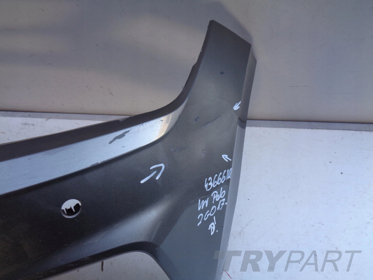 FRONT BUMPER VW POLO 2G 2G0 17- NO. 43666