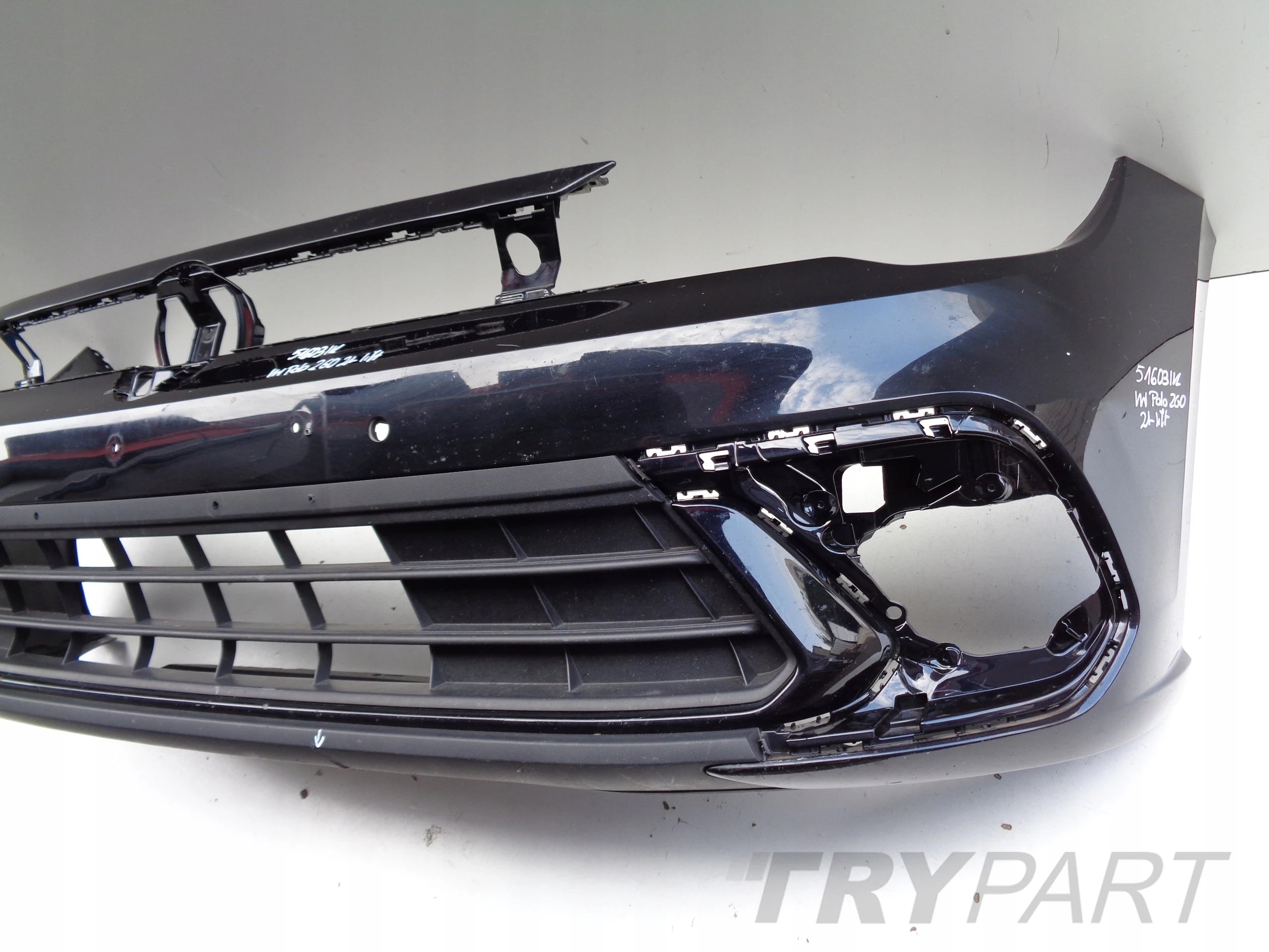 FRONT BUMPER VW POLO 2G 2G0 21- FACELIFT NO. 51603