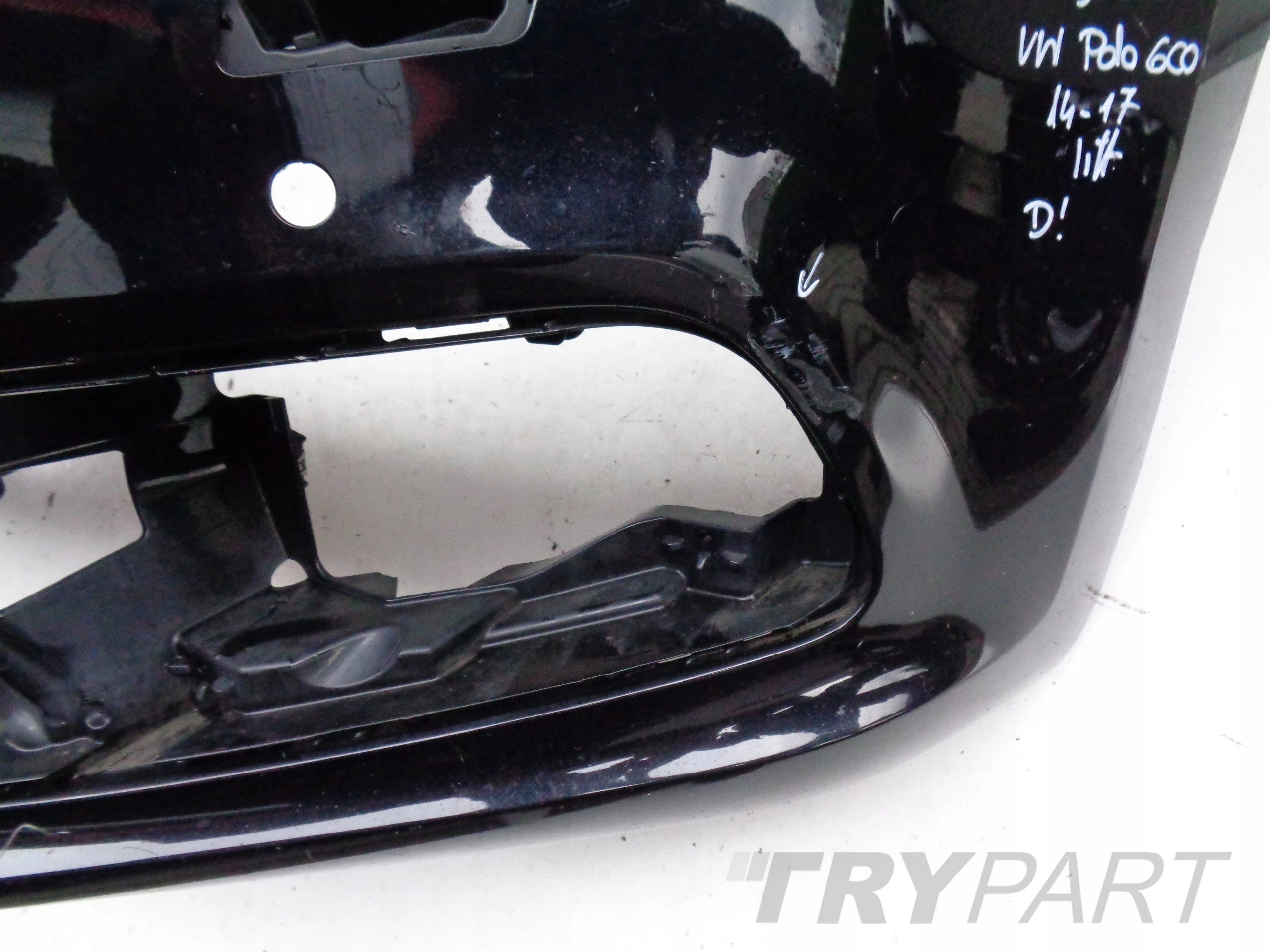 FRONT BUMPER VW POLO 6C 6C0 14-17 LIFT NO. 37939