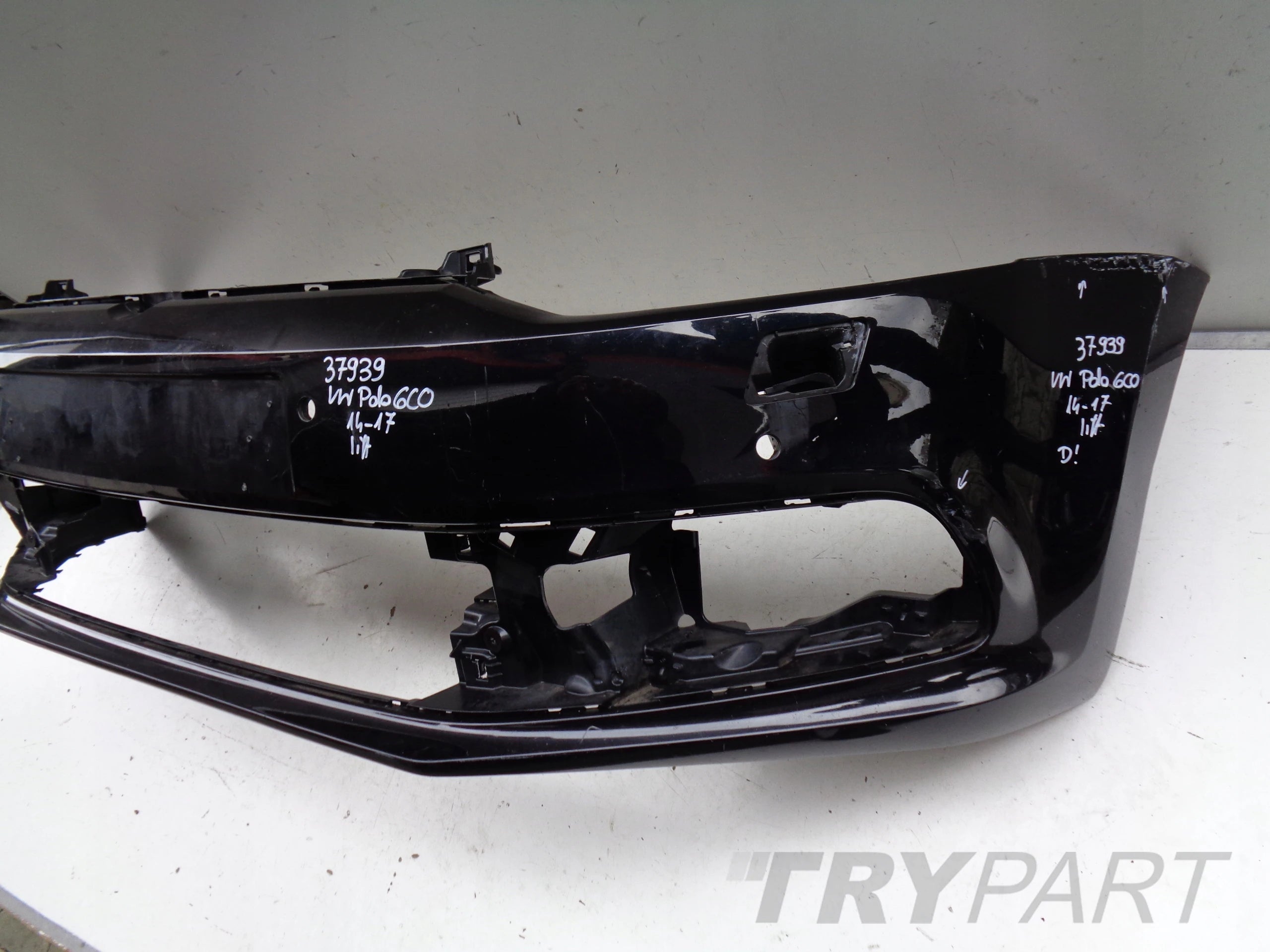 FRONT BUMPER VW POLO 6C 6C0 14-17 LIFT NO. 37939