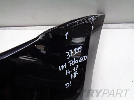 FRONT BUMPER VW POLO 6C 6C0 14-17 LIFT NO. 37939