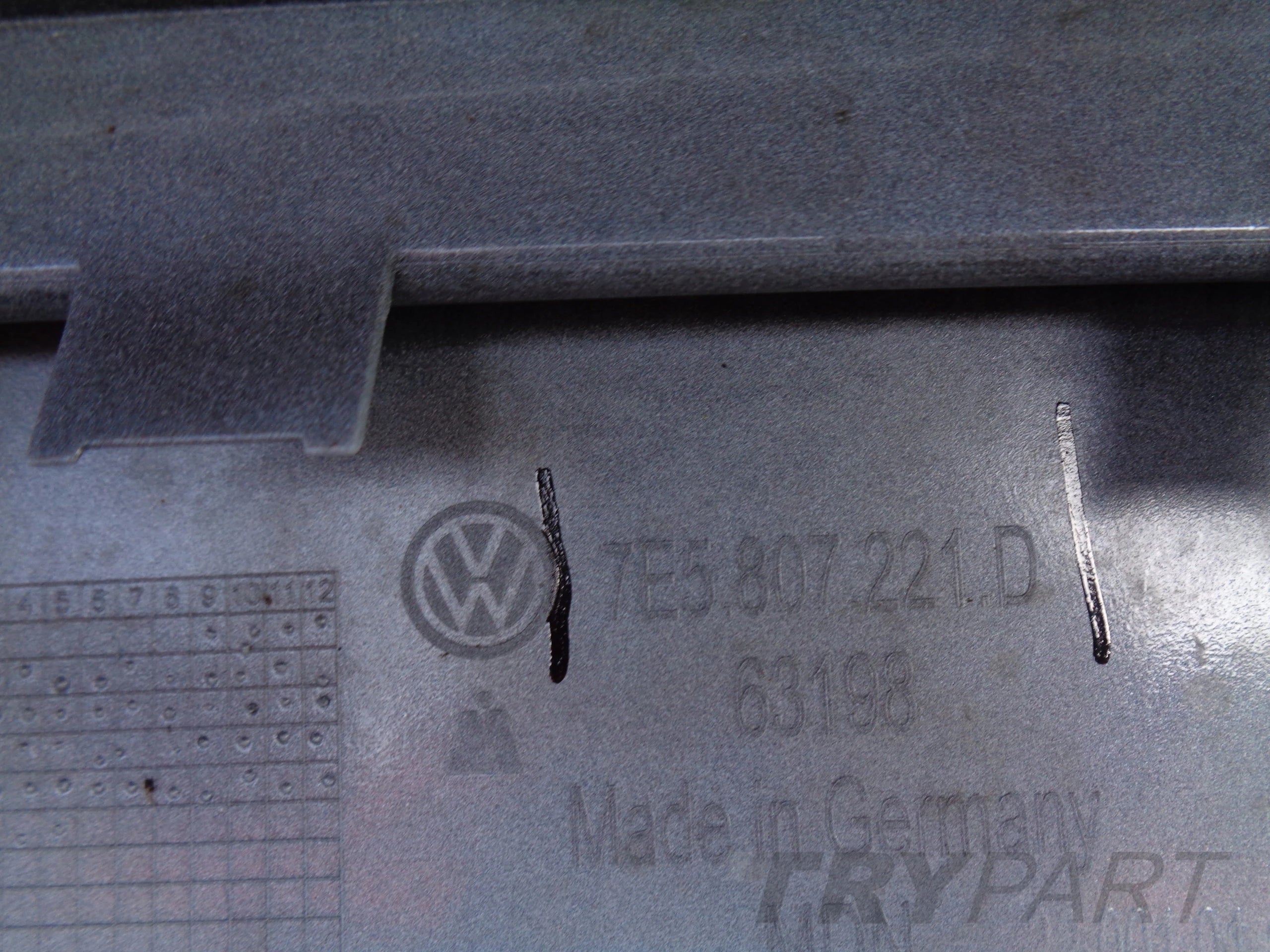 FRONT BUMPER VW T6 7E 7E0 15- NO. 35873