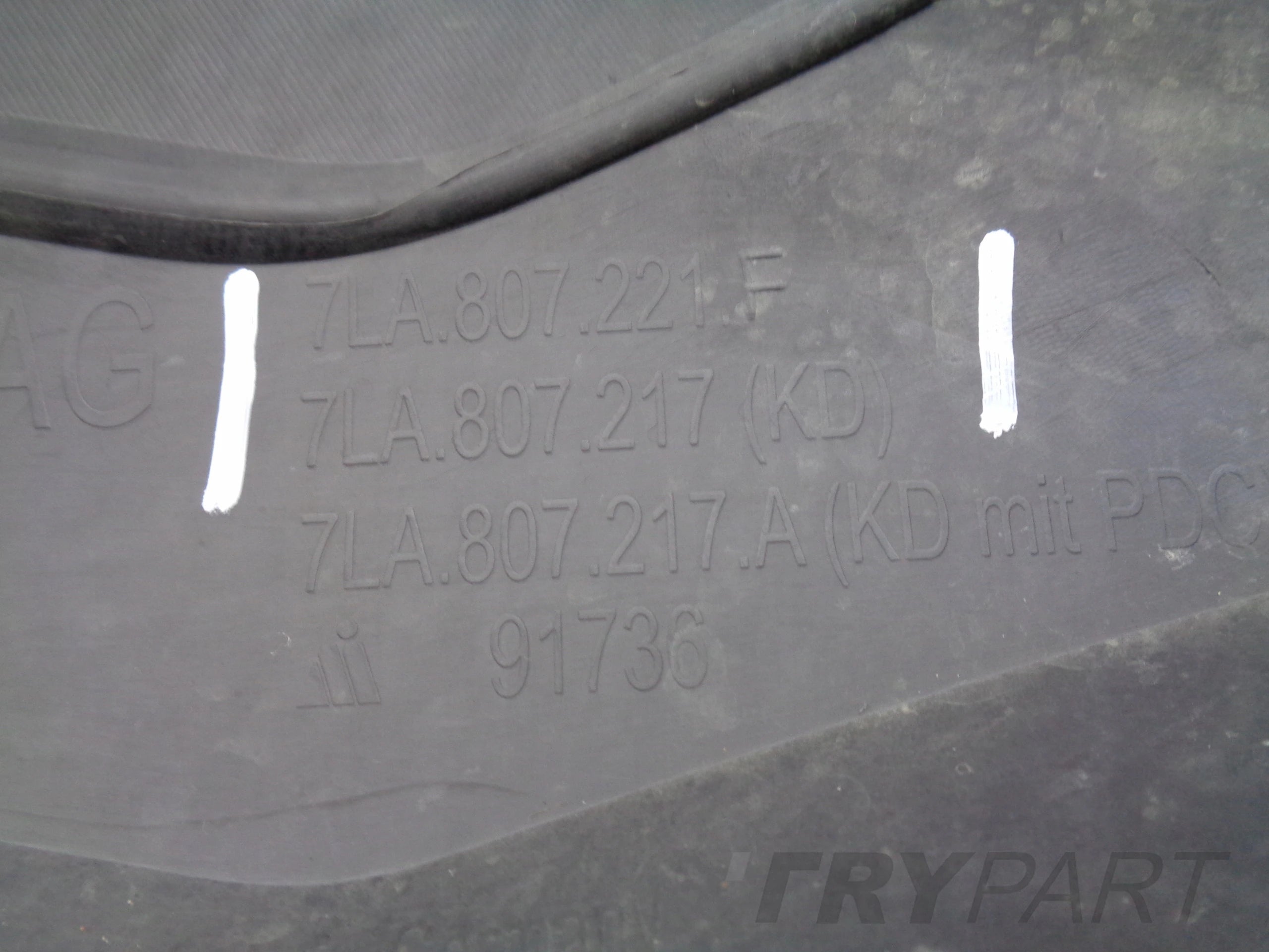 FRONT BUMPER VW T6 T6.1 7L 7LA 19- LIFT NO. 44162