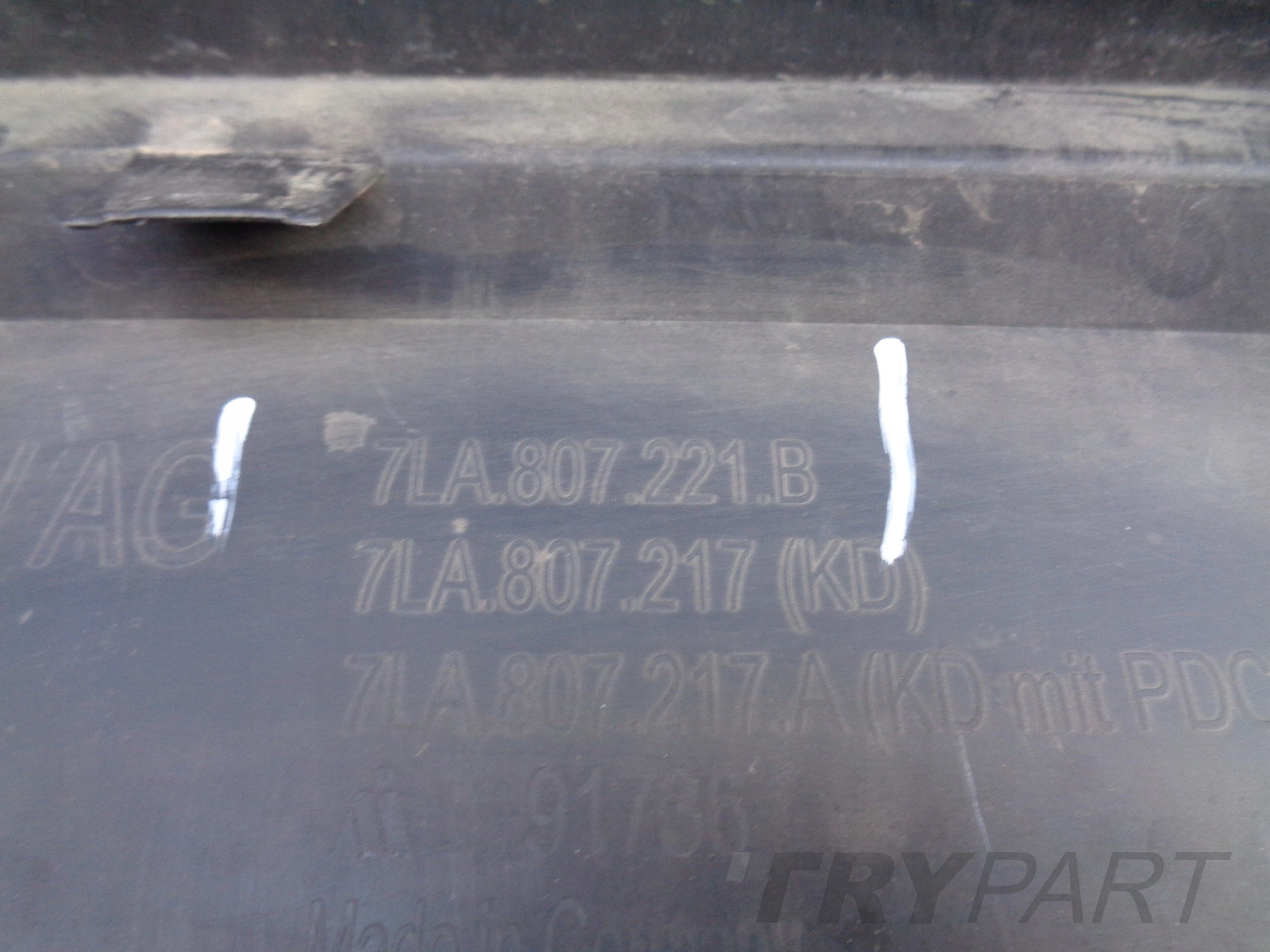 FRONT BUMPER VW T6 T6.1 7LA 19- LIFT NO. 37093