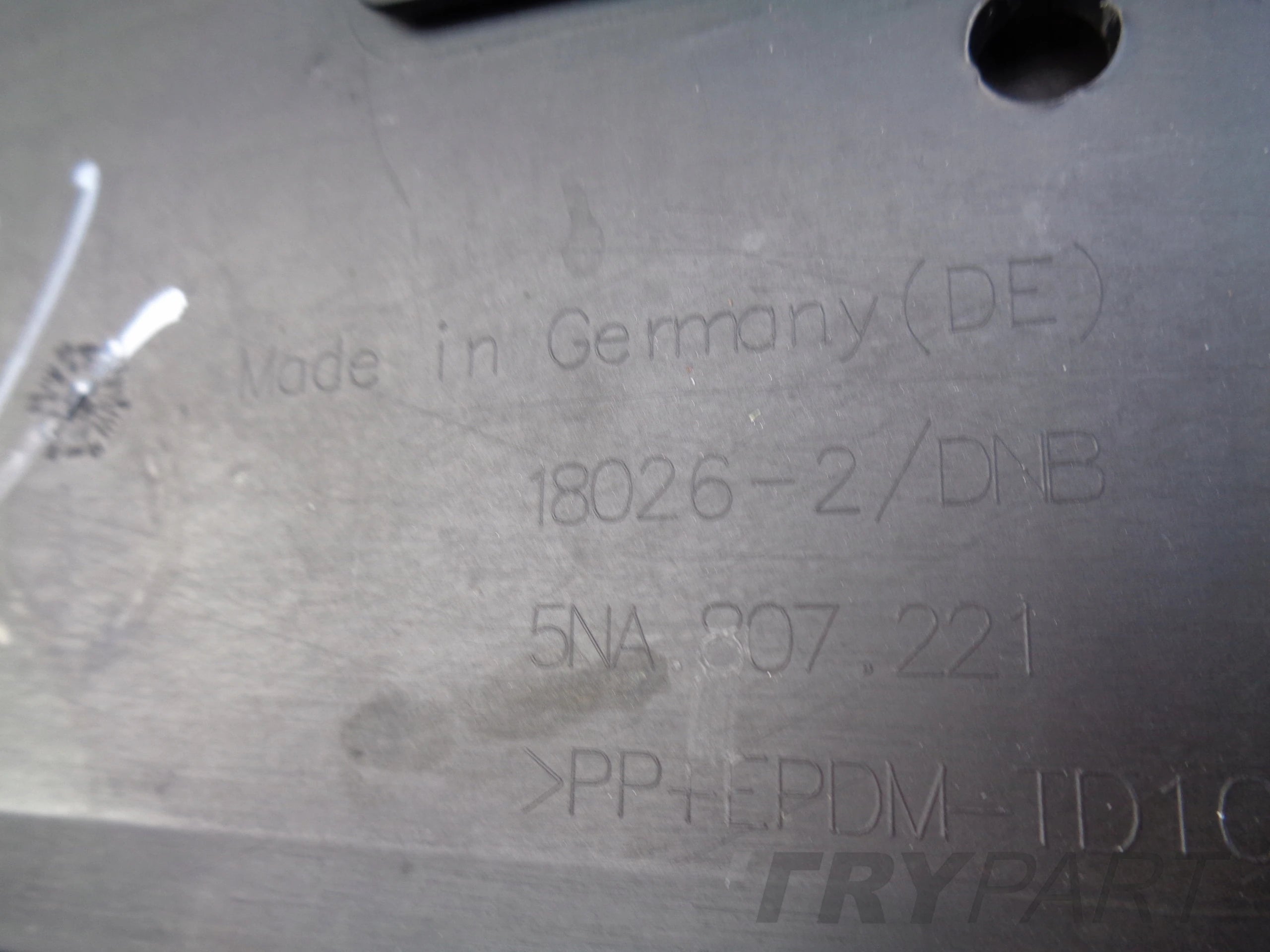 FRONT BUMPER VW TIGUAN 5N 5NA 16- NO 39832