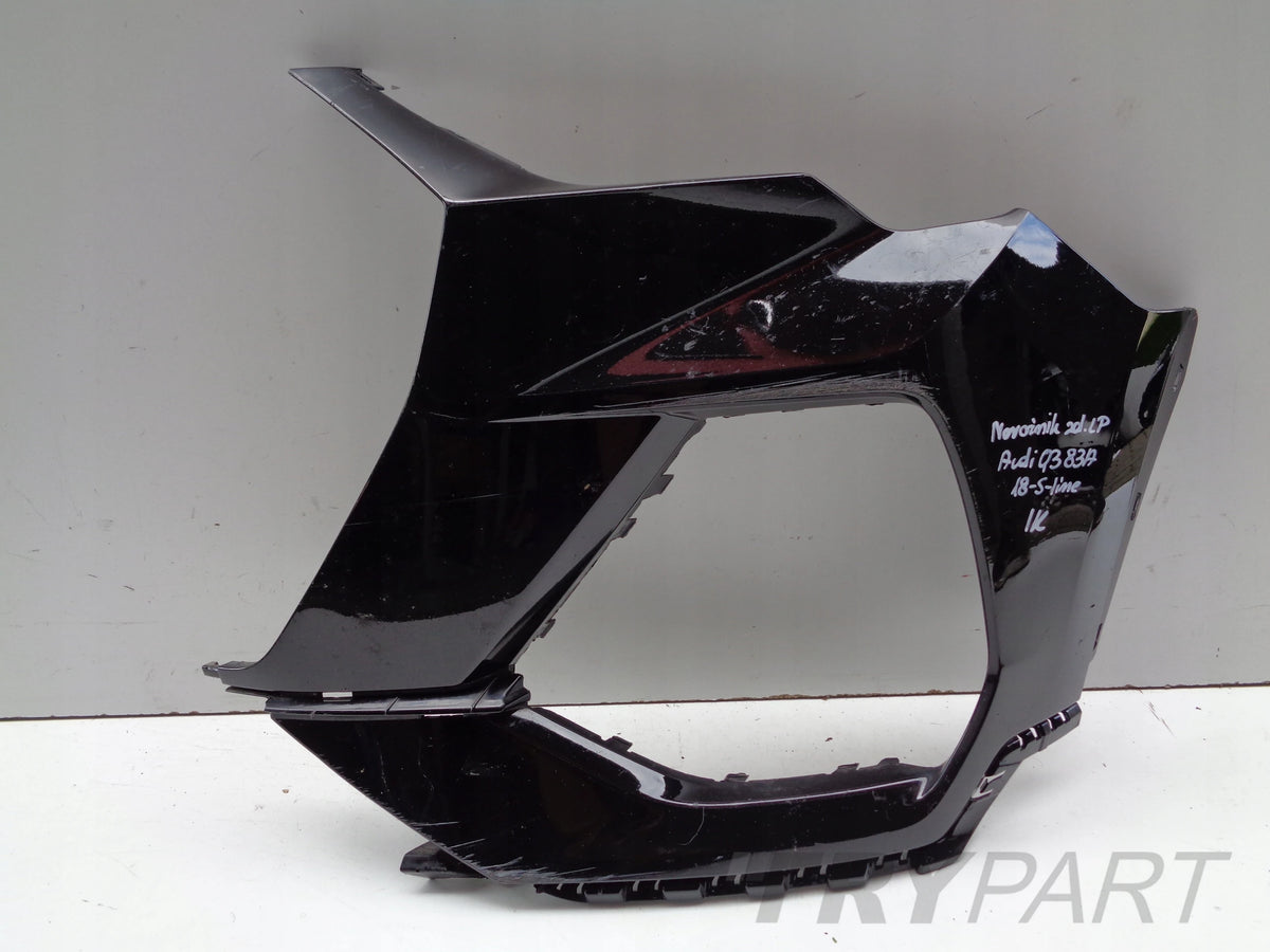 FRONT LEFT BUMPER CORNER AUDI Q3 II 18- 83A S-LINE