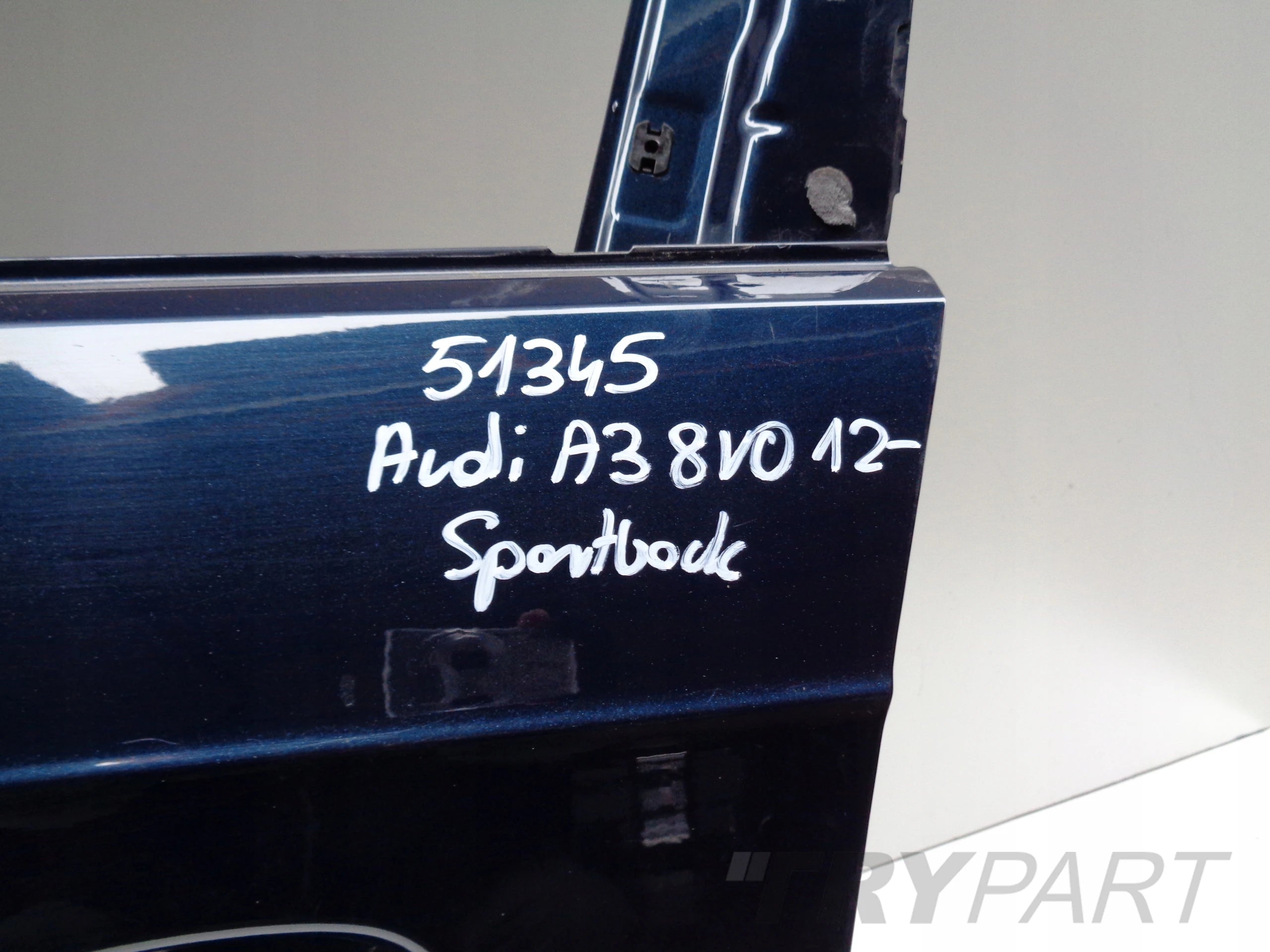 FRONT LEFT DOOR AUDI A3 8V 8V0 12- NO. 51345