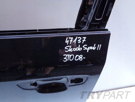 FRONT LEFT DOOR SKODA SUPERB II 3T 3T0 08- NO. 47137