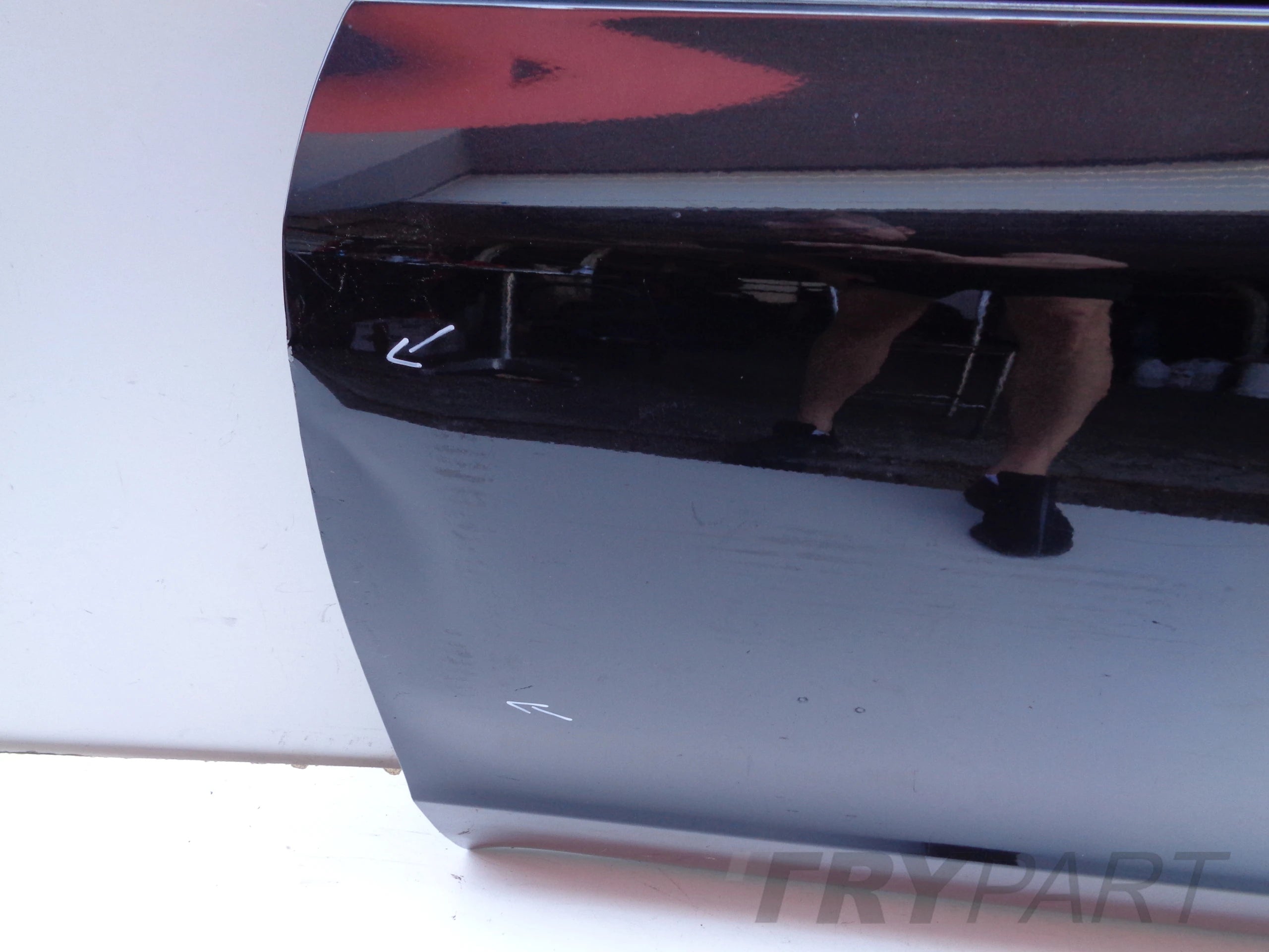 FRONT LEFT DOOR SKODA SUPERB II 3T 3T0 08- NO. 47137