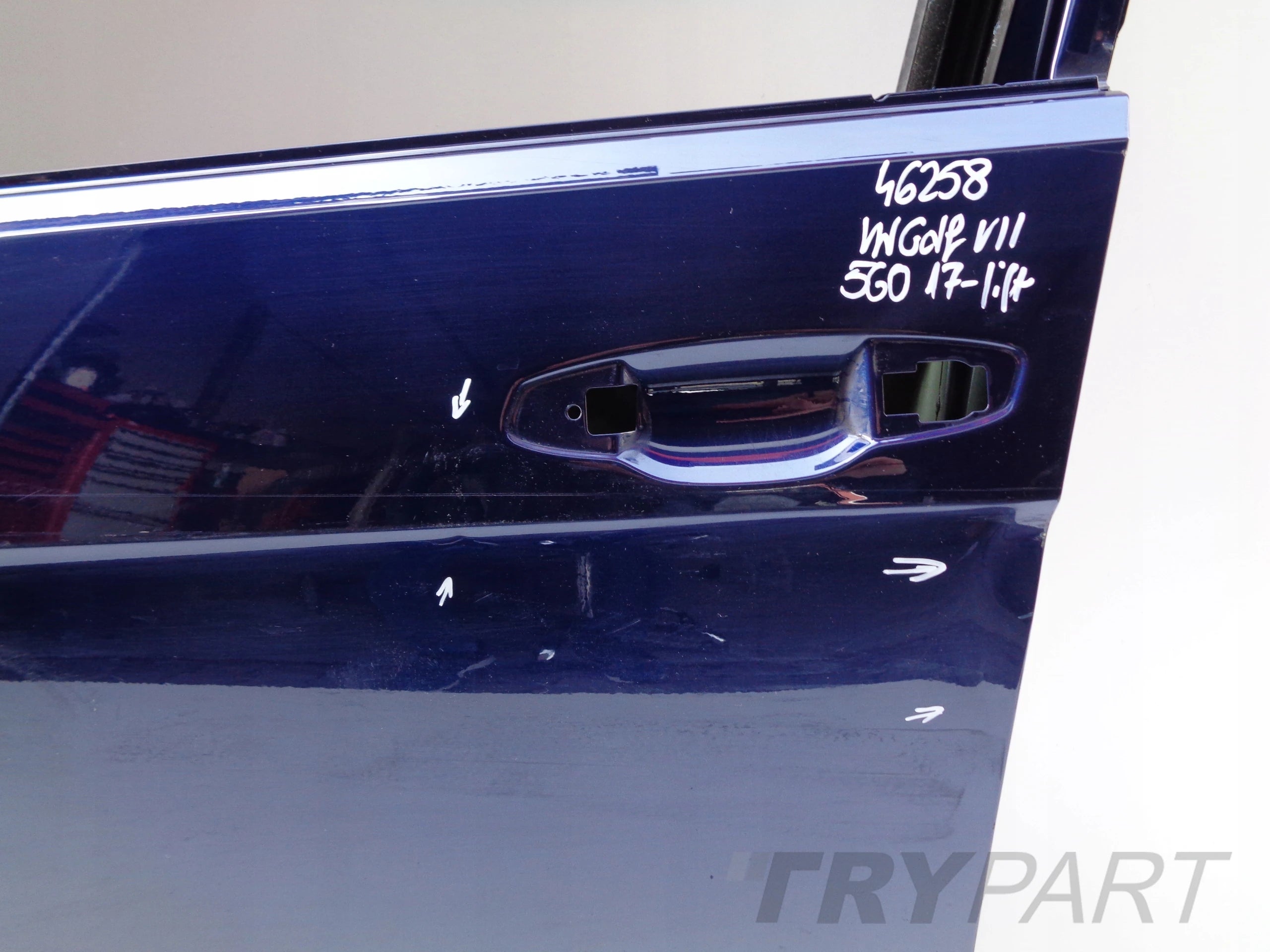FRONT LEFT DOOR VW GOLF VII 7 5G0 5G 17- LIFT NO. 46258