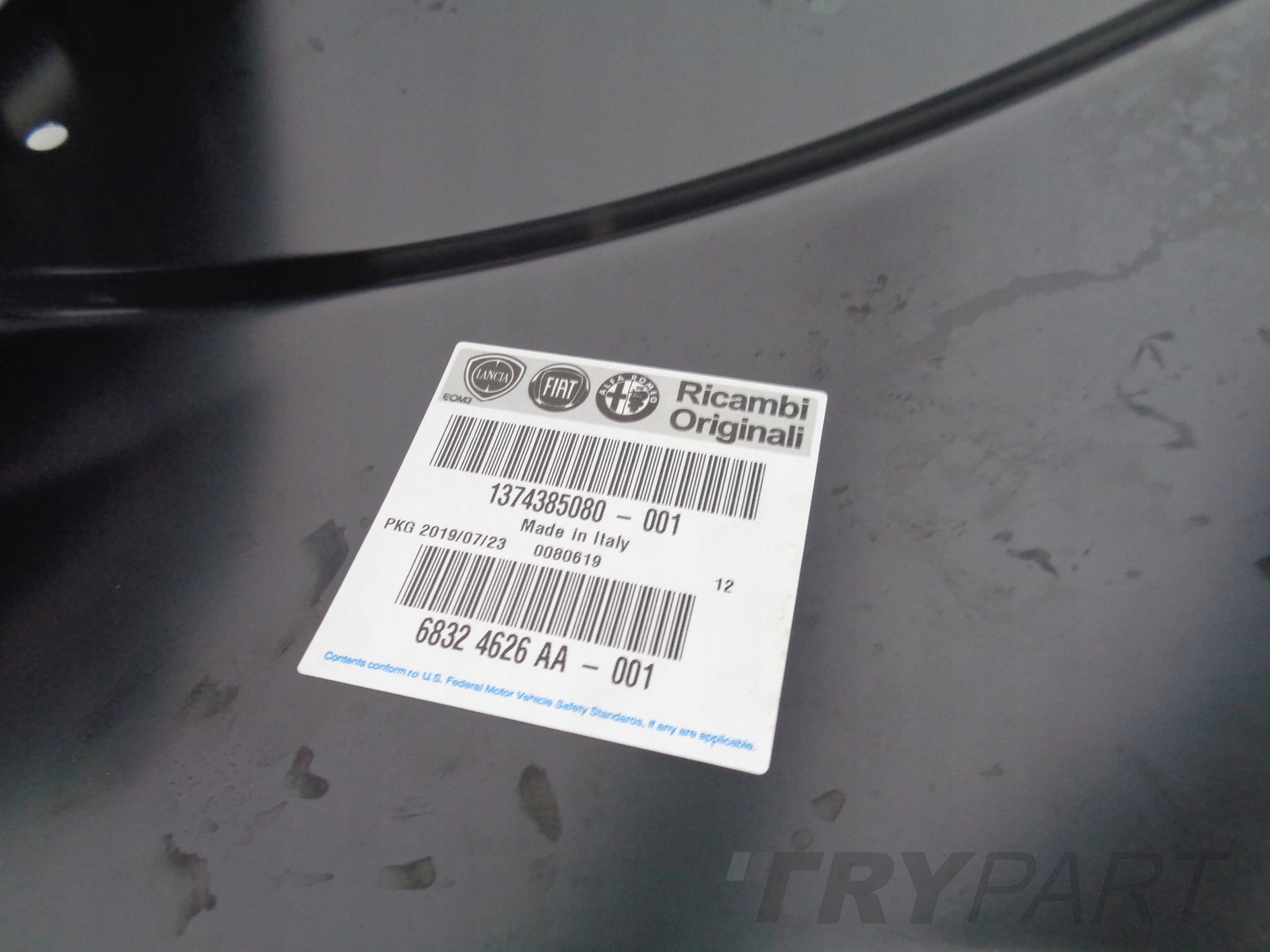 FRONT LEFT FENDER FIAT DUCATO BOXER JUMPER 14- LIFT NO. 49647
